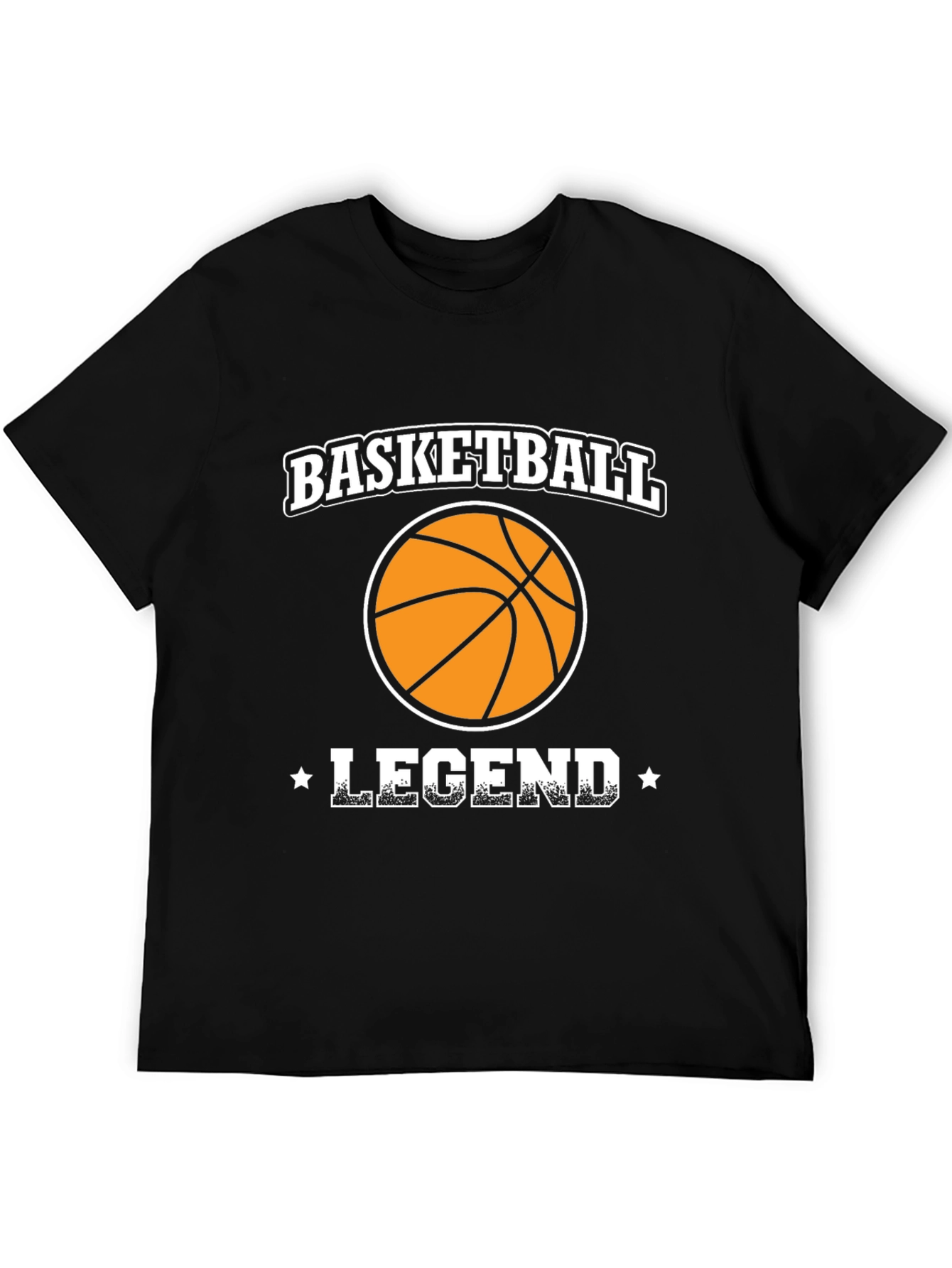 Basketball Legend Black T-Shirt