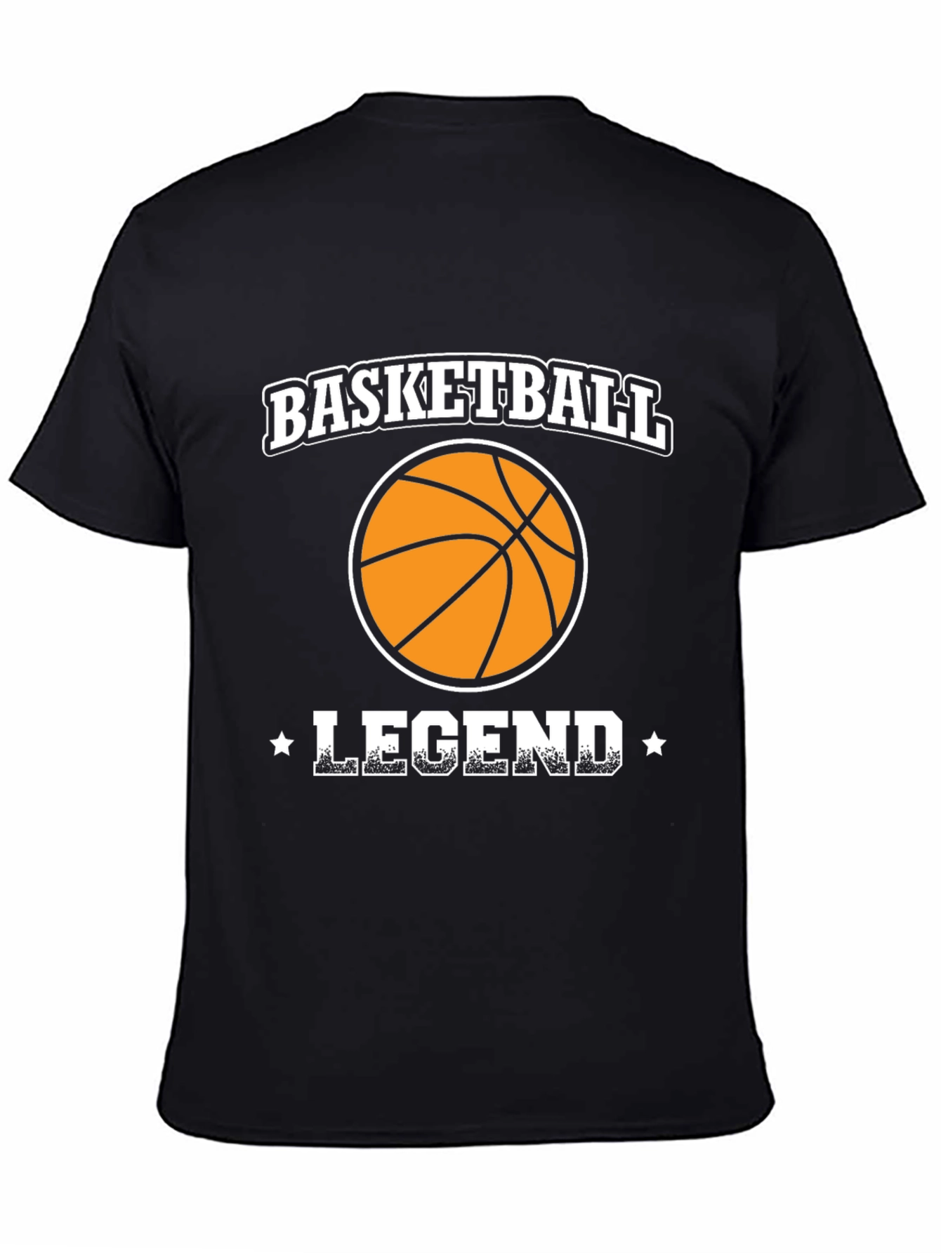 Basketball Legend Black T-Shirt