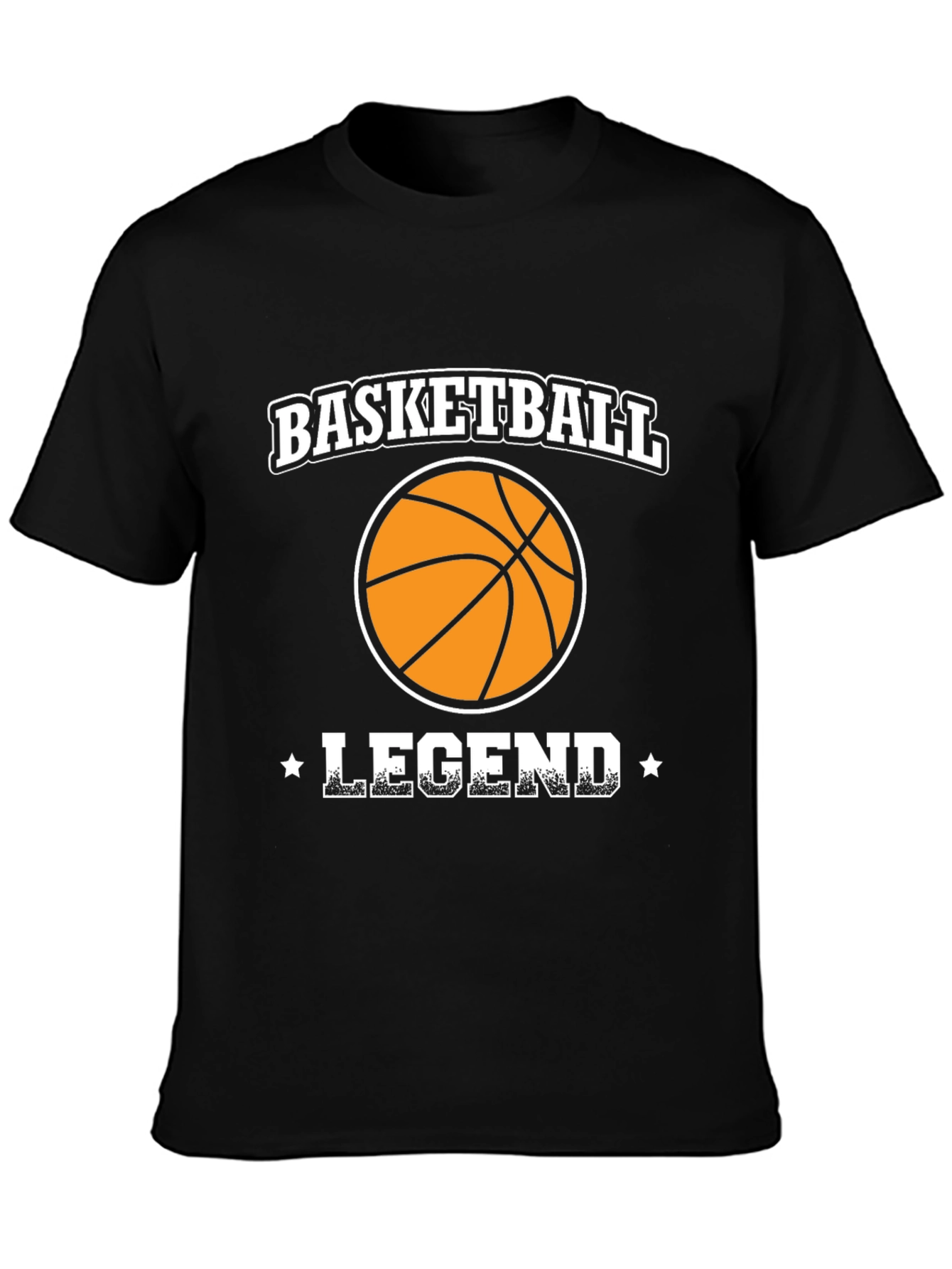 Basketball Legend Black T-Shirt