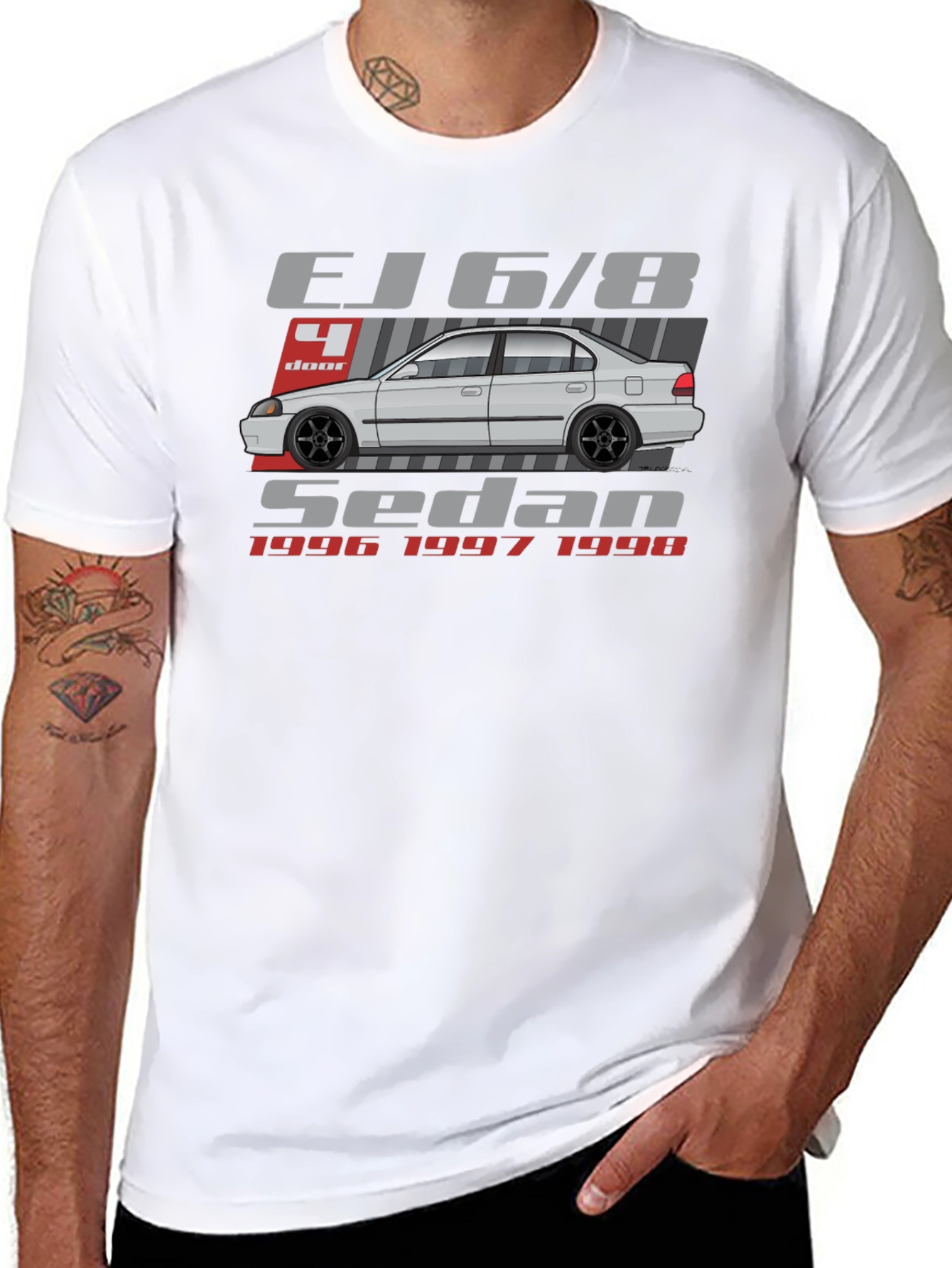 EJ6/8 Sedan T-Shirt - 1996-1998