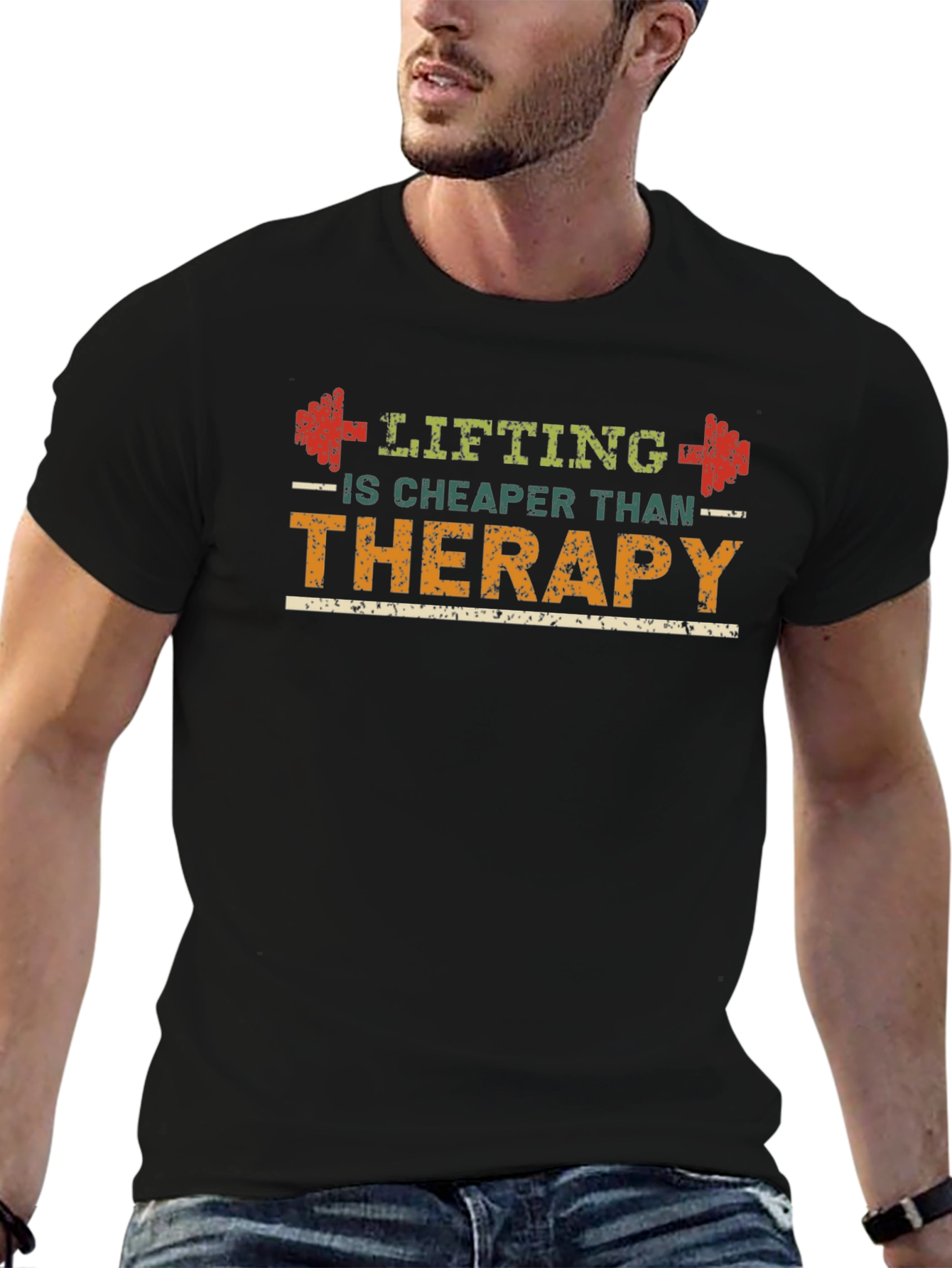 Lifting is Cheaper Than Therapy T-Shirt