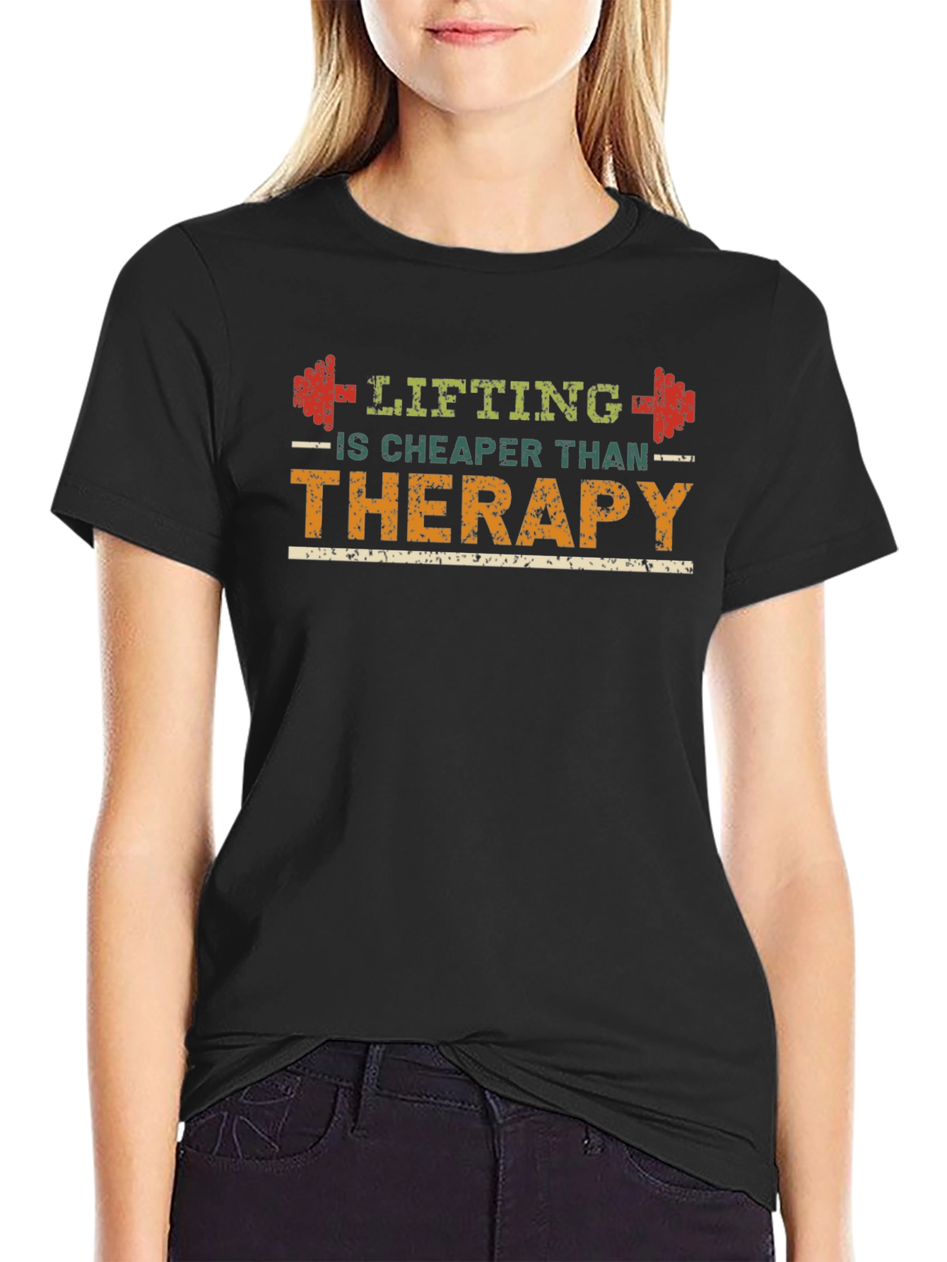 Lifting is Cheaper Than Therapy T-Shirt