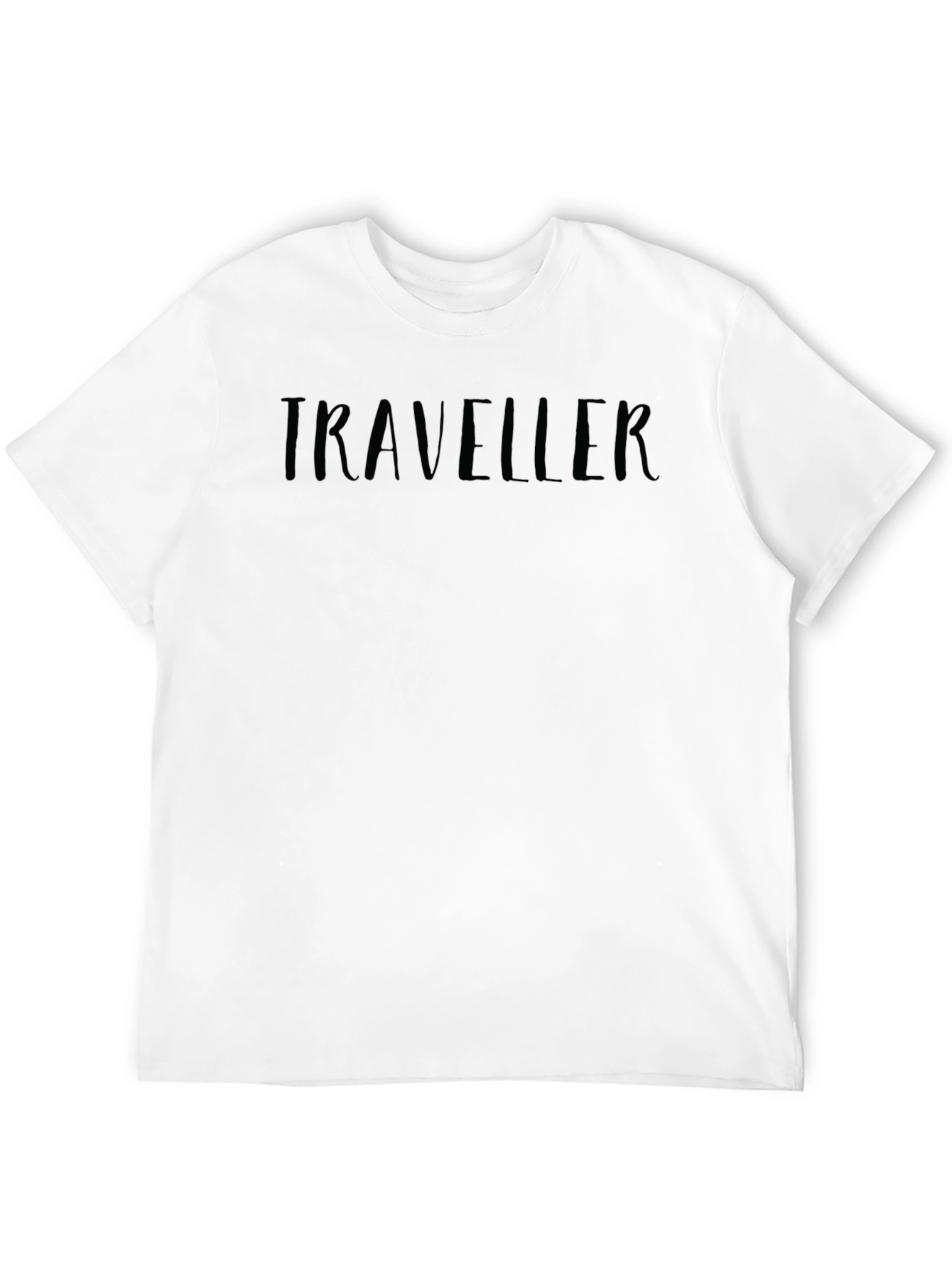 Traveller Graphic Black T-Shirt Casual Wear