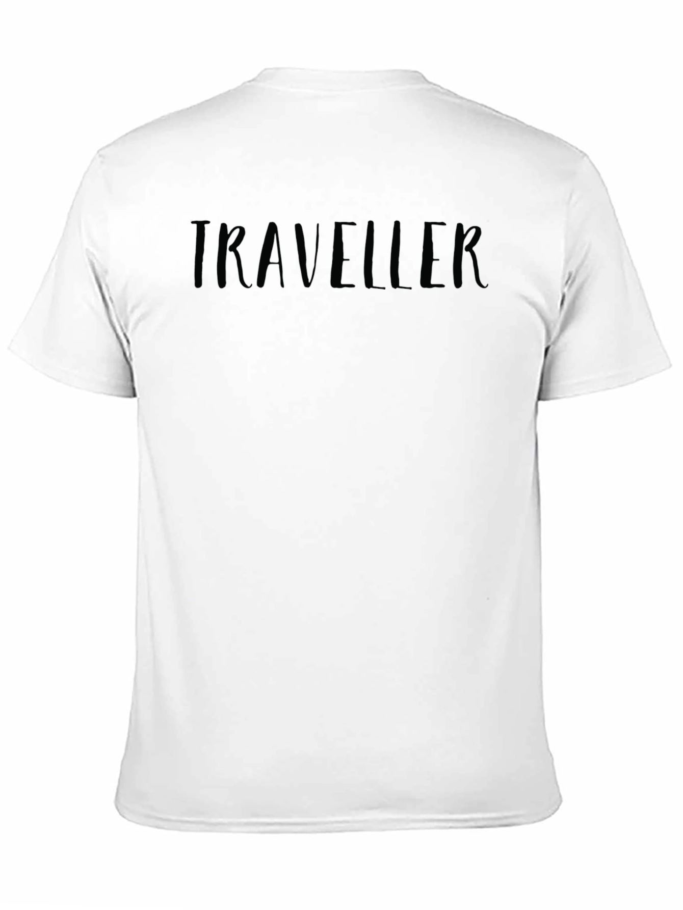 Traveller Graphic Black T-Shirt Casual Wear