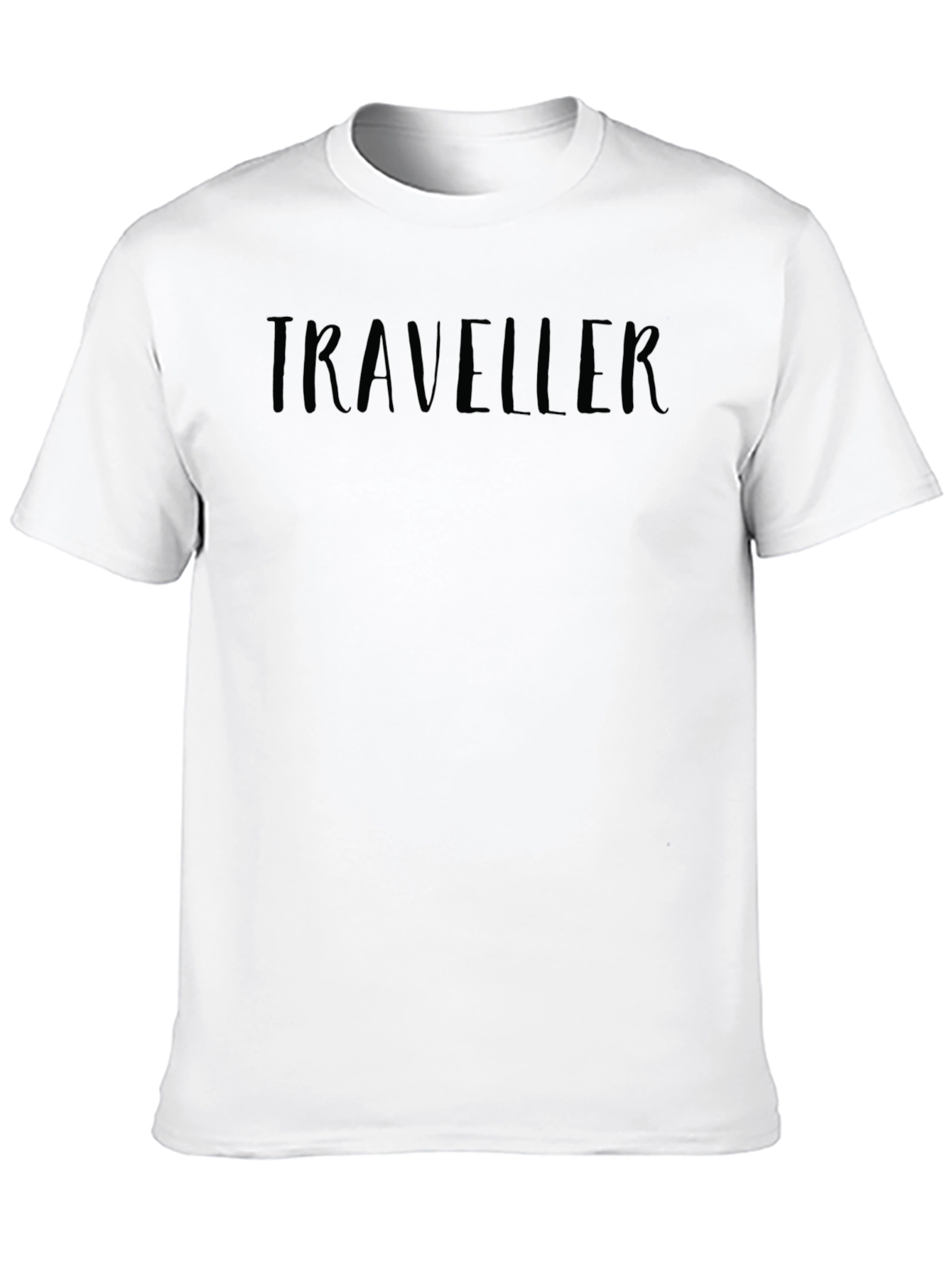 Traveller Graphic Black T-Shirt Casual Wear