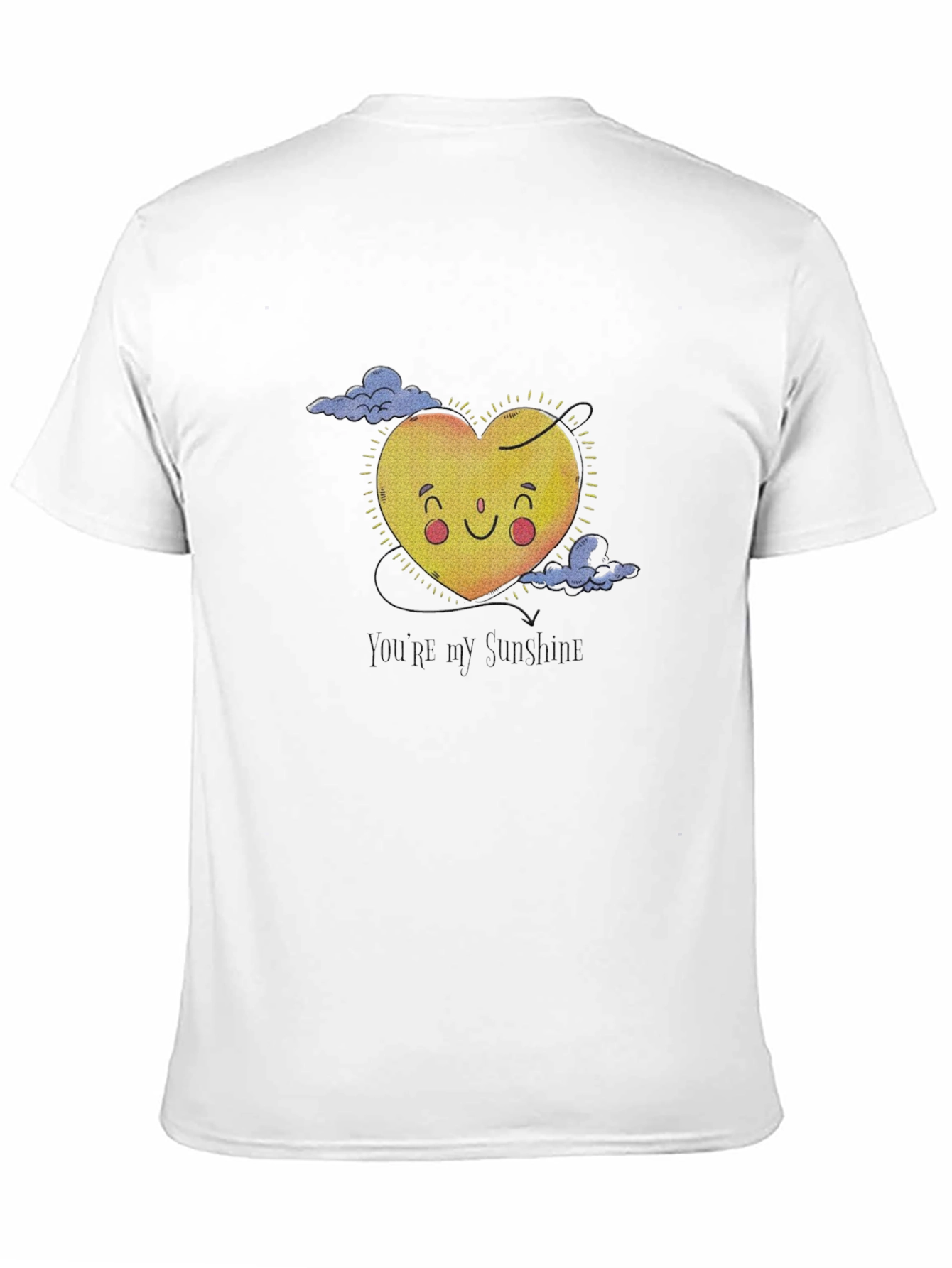 Sunshine Heart Graphic T-Shirt - Black