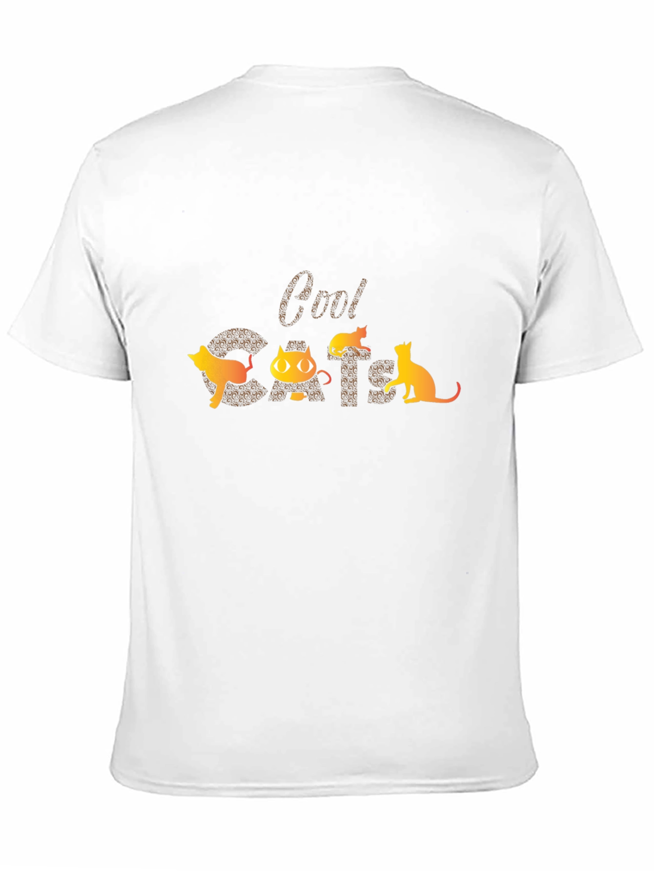Cool Cats Graphic Tee - Mens Black T-Shirt
