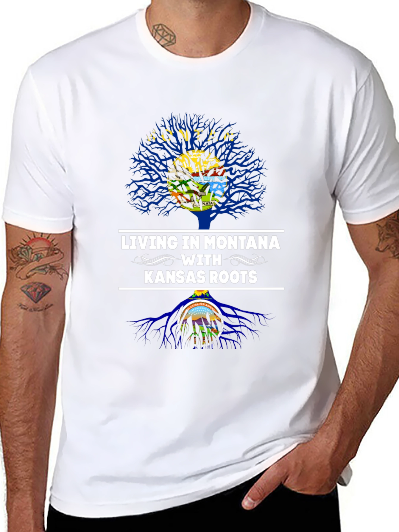Montana Living Kansas Roots Graphic T-Shirt