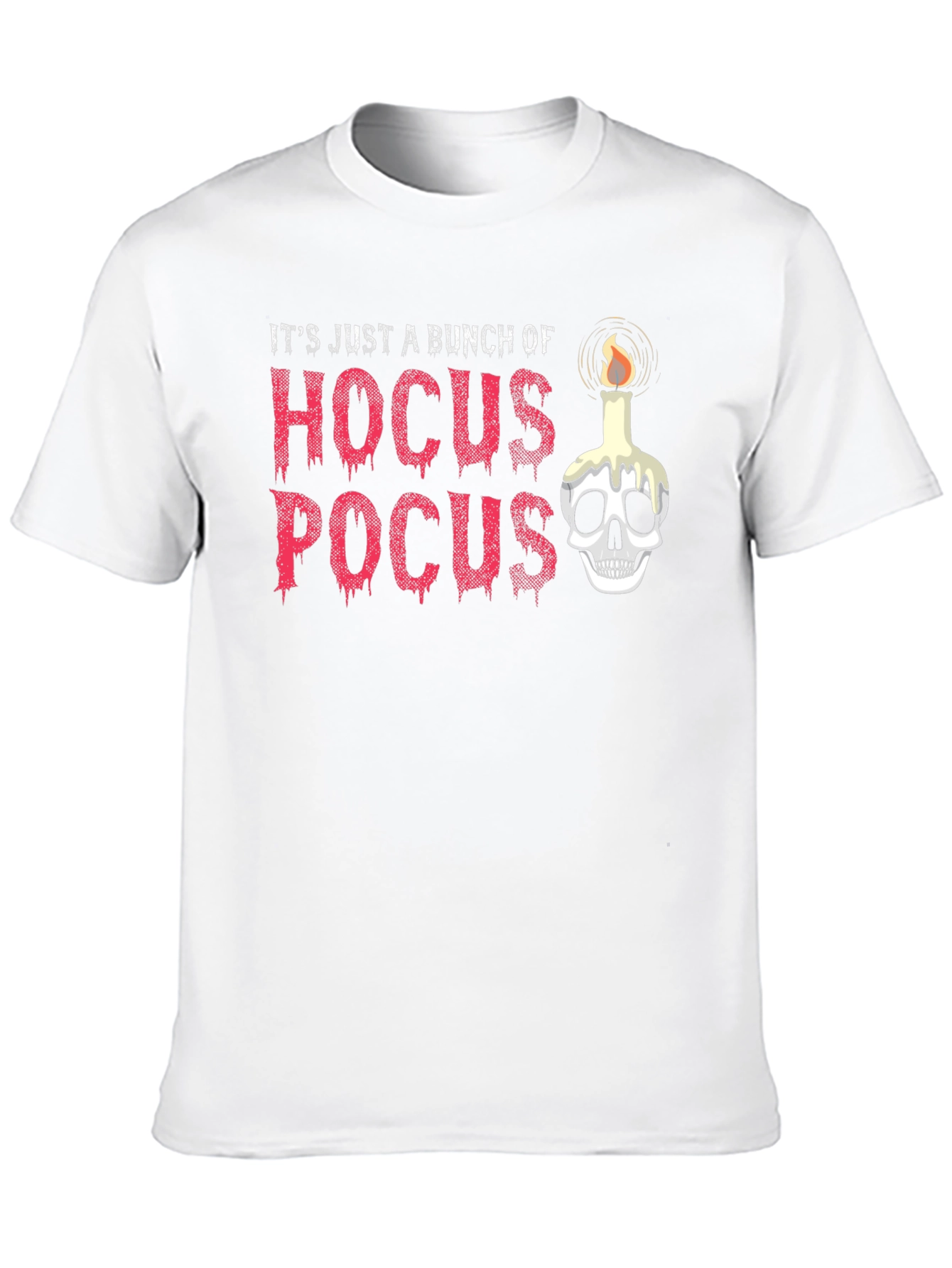 Hocus Pocus Skull Candle Graphic Tee