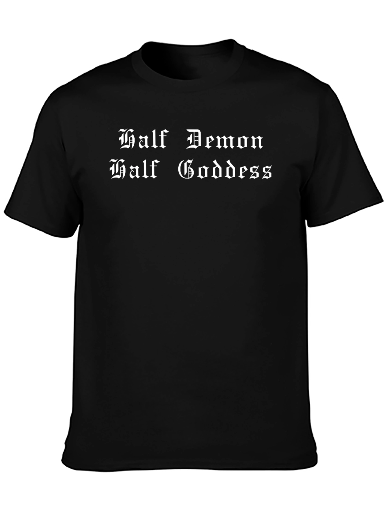 Half Demon Half Goddess Graphic T-Shirt