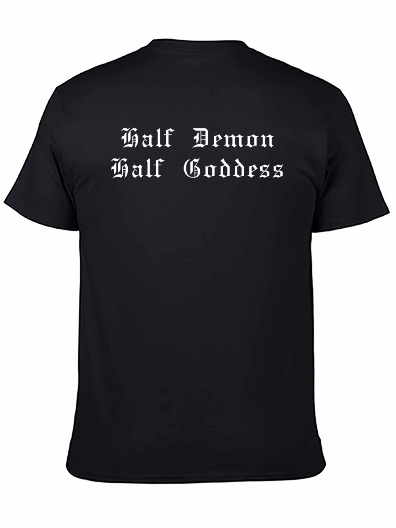 Half Demon Half Goddess Graphic T-Shirt
