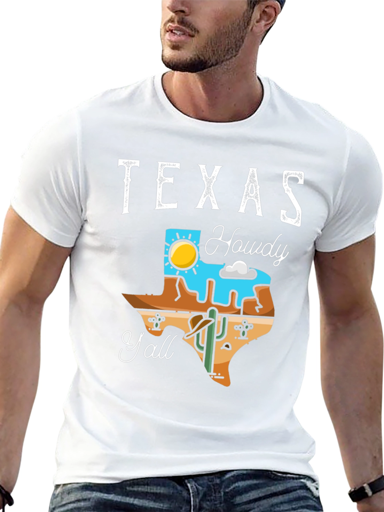 Texas Howdy Yall T-Shirt - Western Style