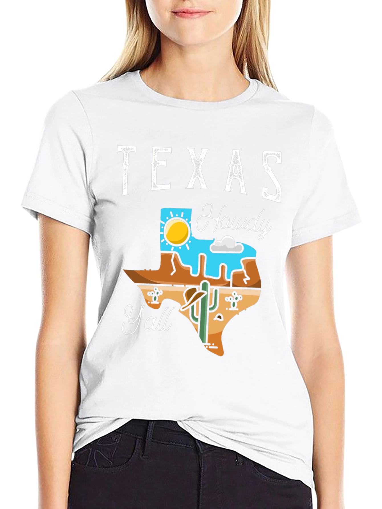 Texas Howdy Yall T-Shirt - Western Style