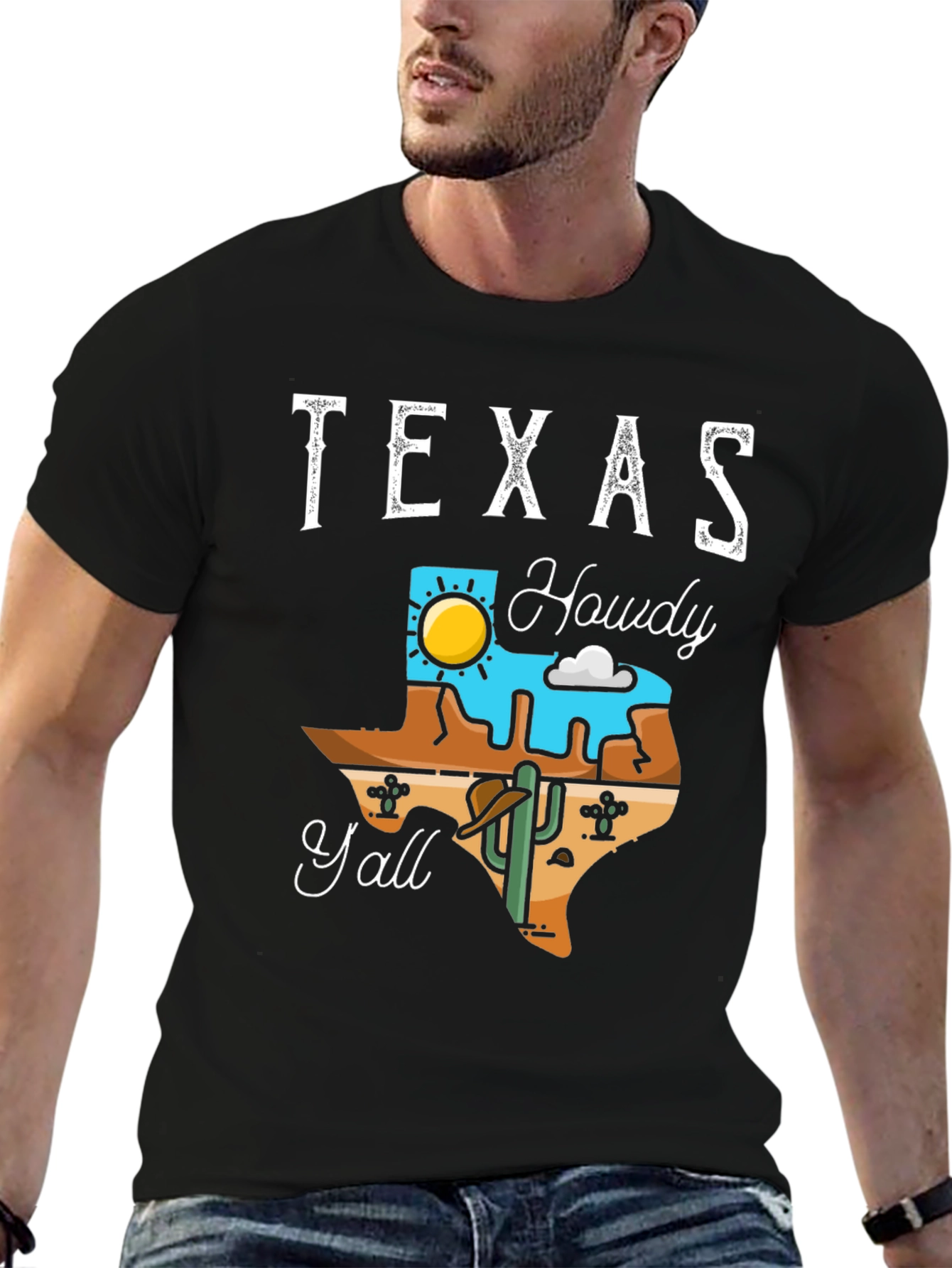 Texas Howdy Yall T-Shirt - Western Style