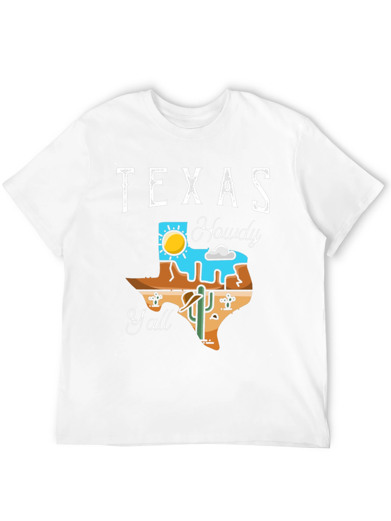 Texas Howdy Yall T-Shirt - Western Style