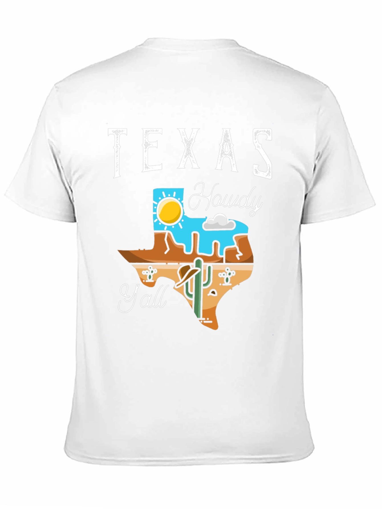 Texas Howdy Yall T-Shirt - Western Style