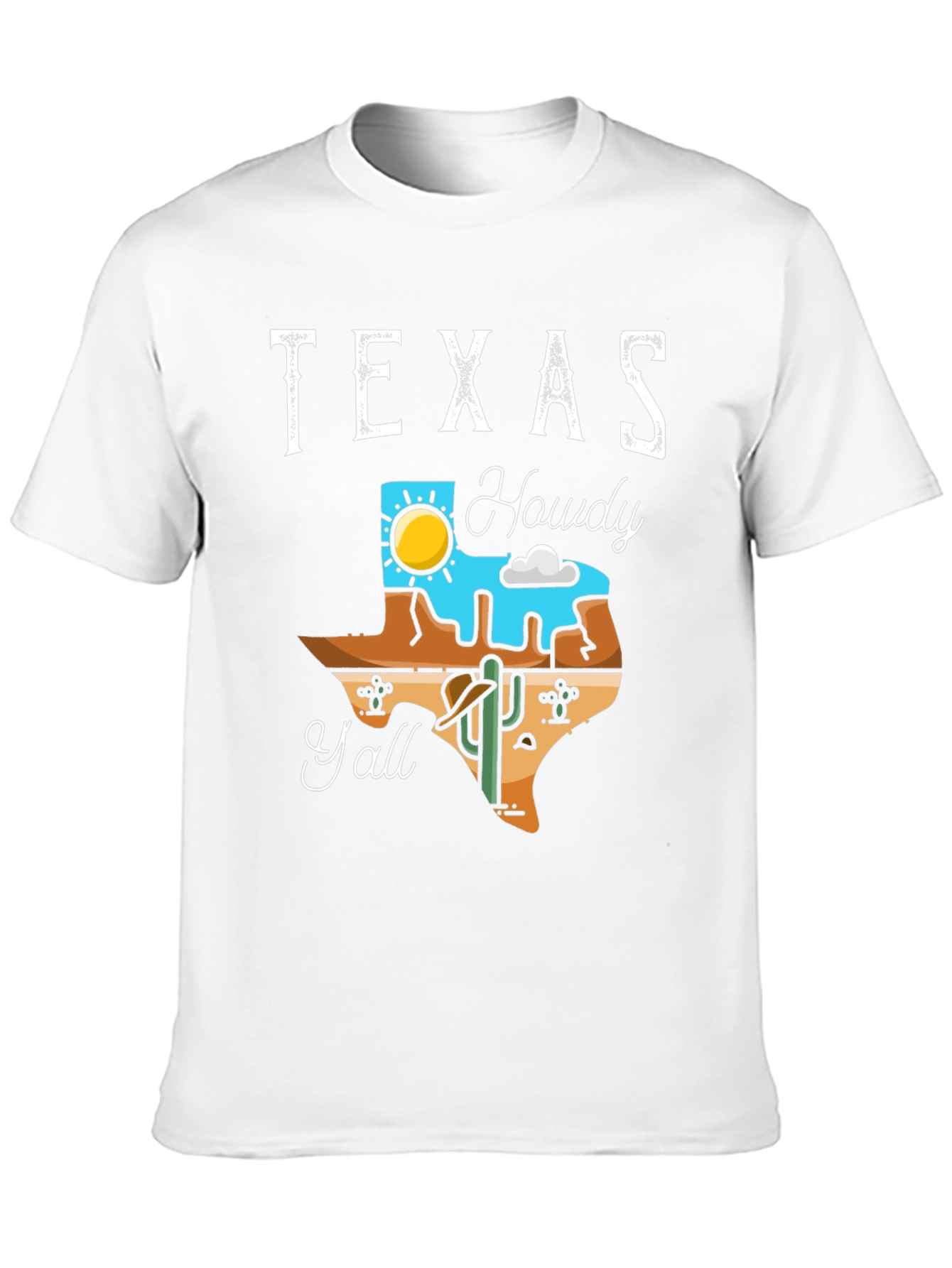 Texas Howdy Yall T-Shirt - Western Style
