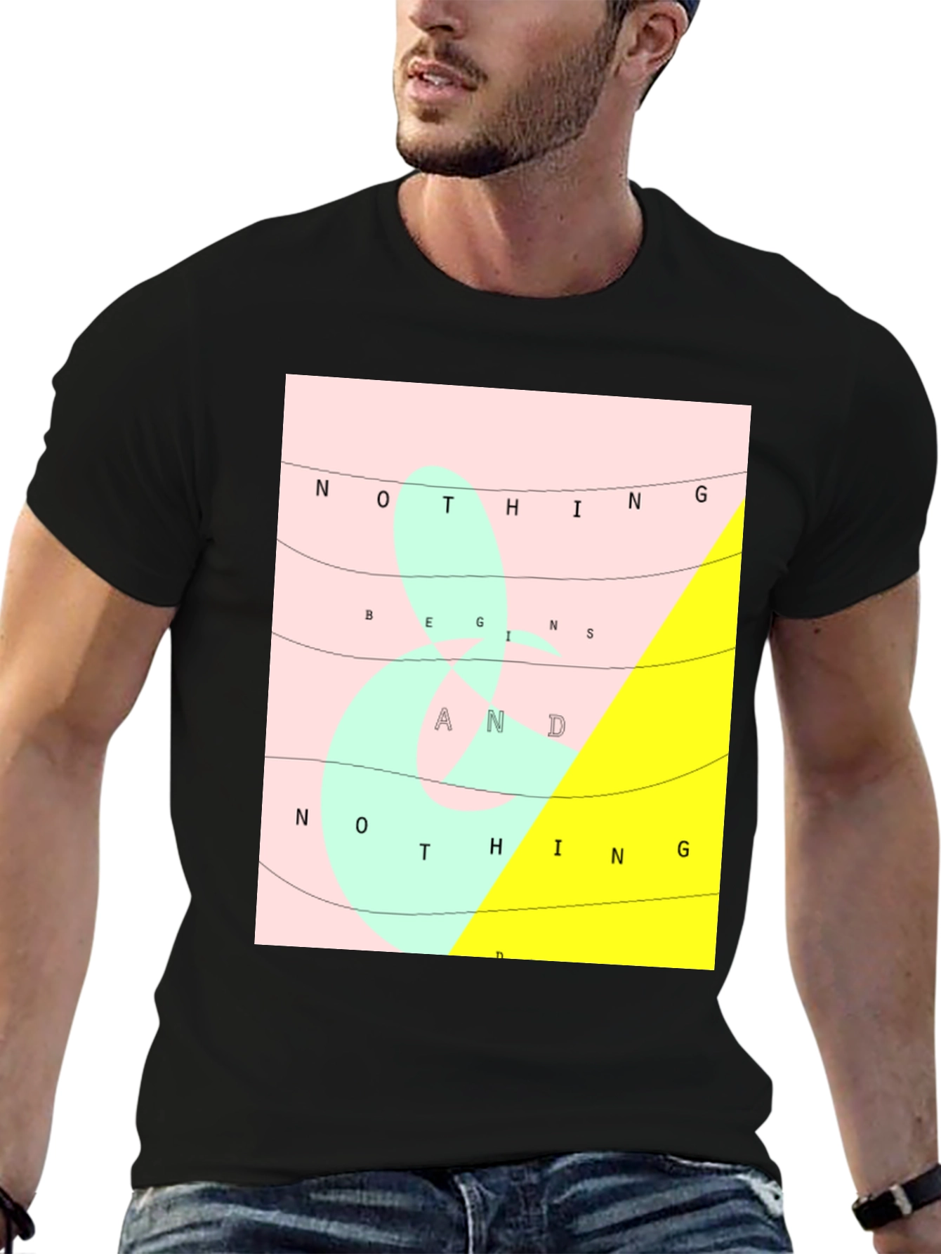 Nothing Begins and Nothing Ends Graphic Tee