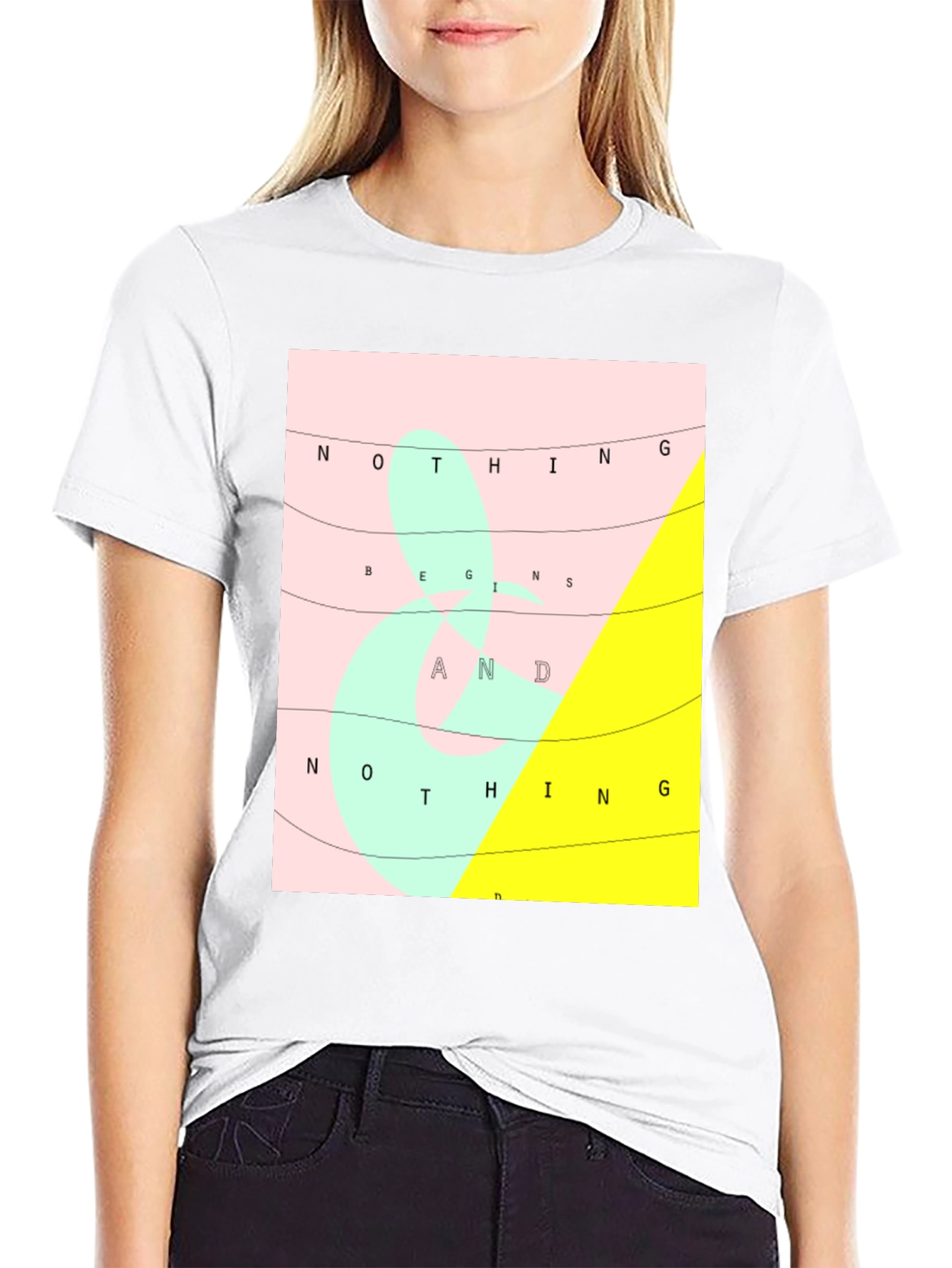 Nothing Begins and Nothing Ends Graphic Tee