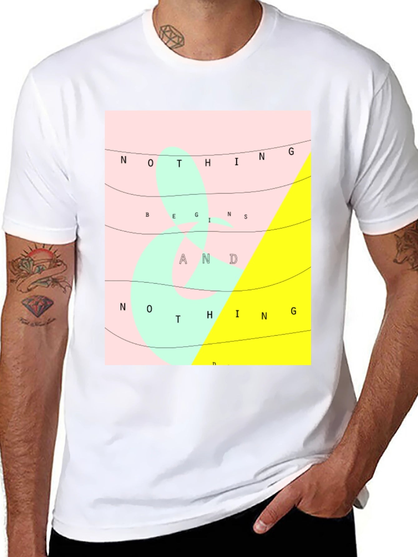 Nothing Begins and Nothing Ends Graphic Tee