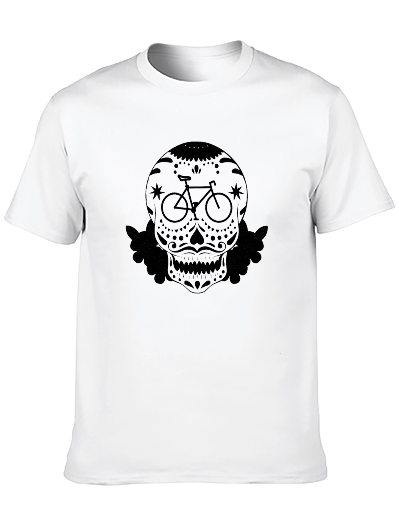 Skull Bicycle T-Shirt - Unique Design