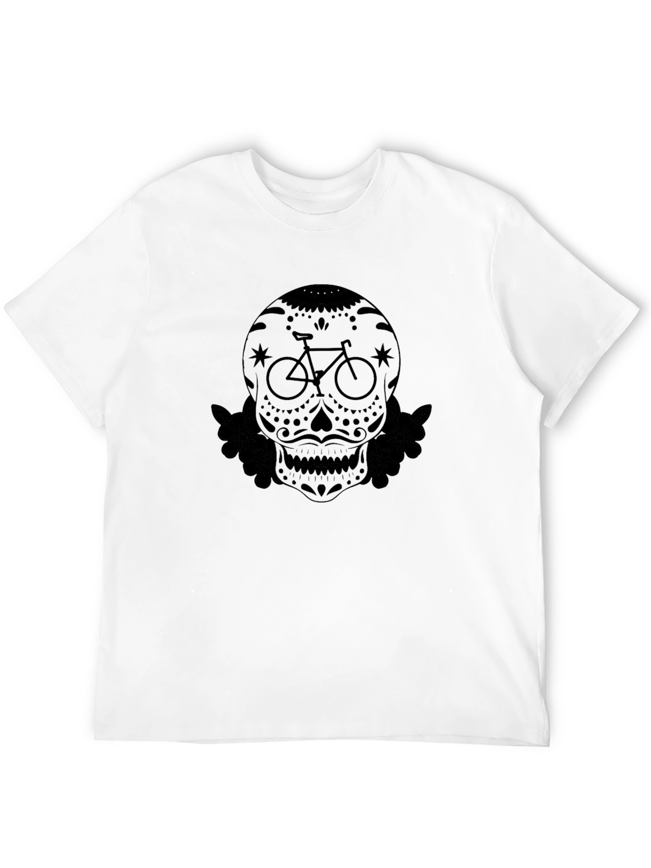 Skull Bicycle T-Shirt - Unique Design