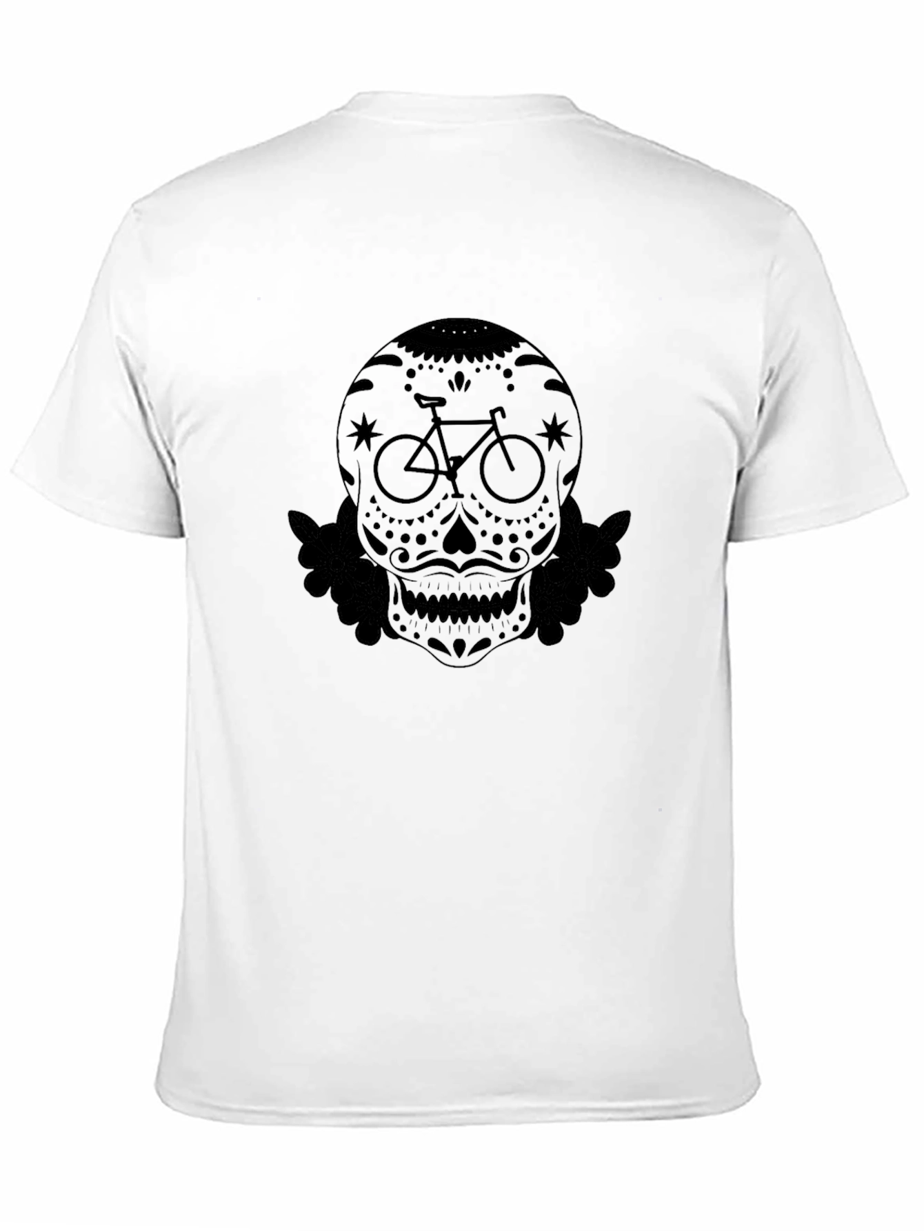 Skull Bicycle T-Shirt - Unique Design