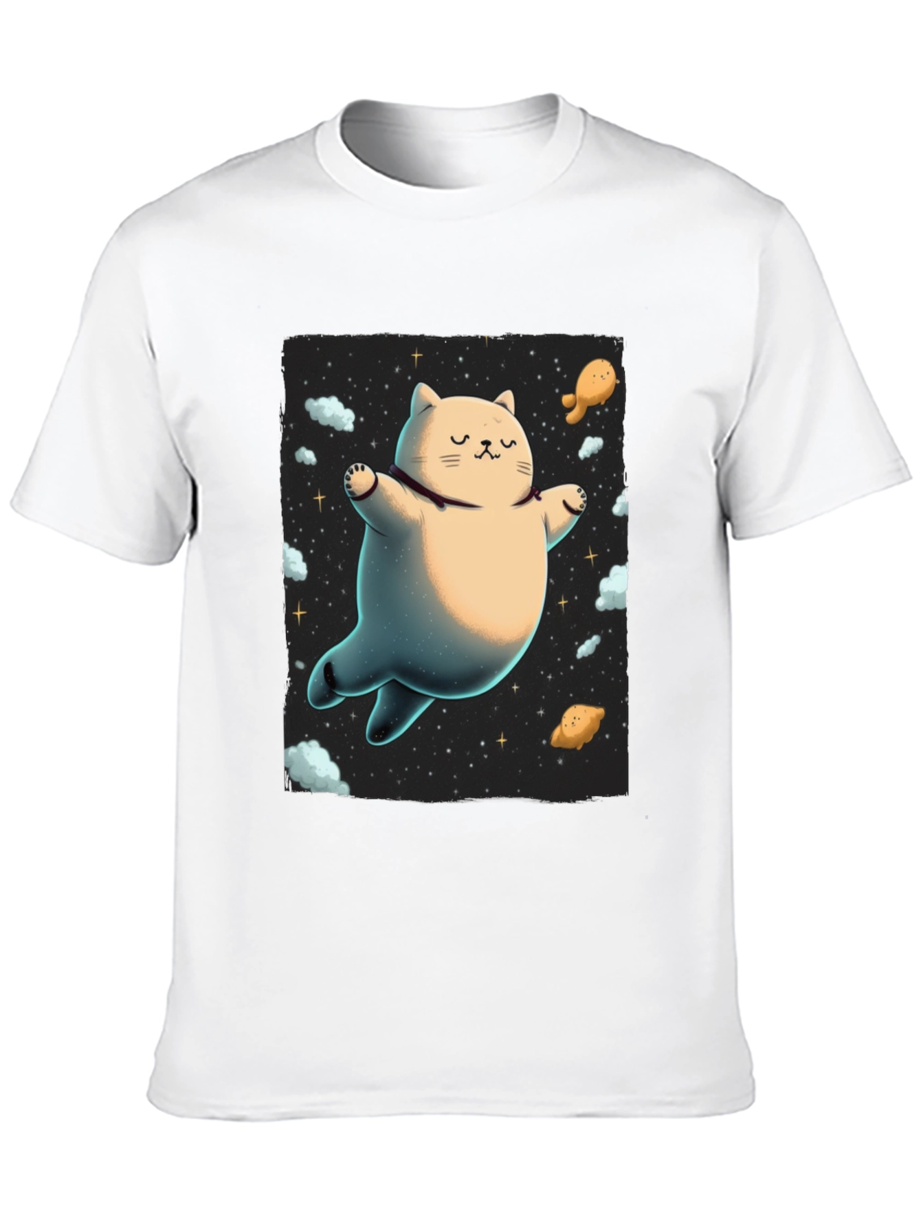 Cosmic Cat T-Shirt - Space Kitten Tee