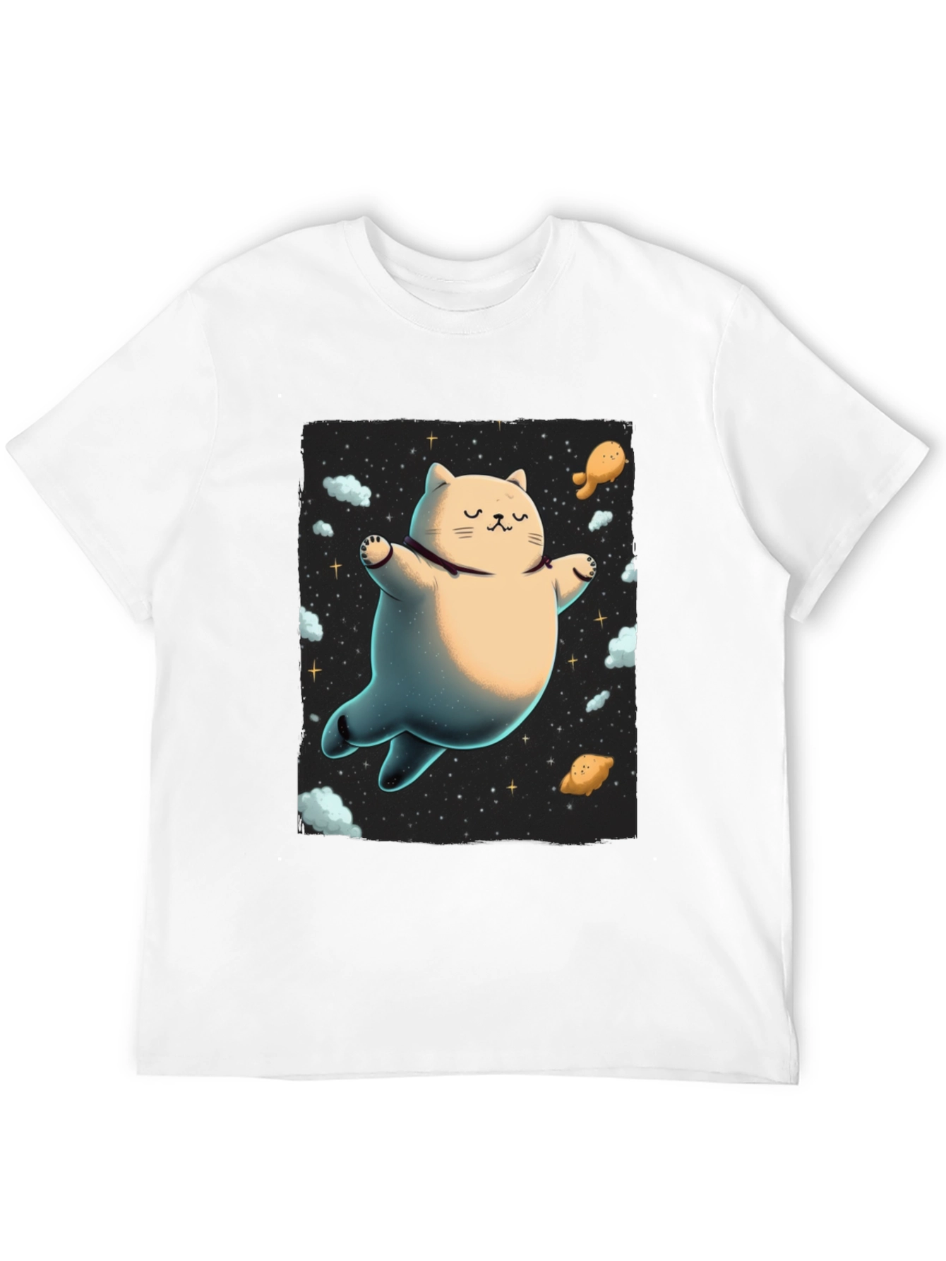 Cosmic Cat T-Shirt - Space Kitten Tee