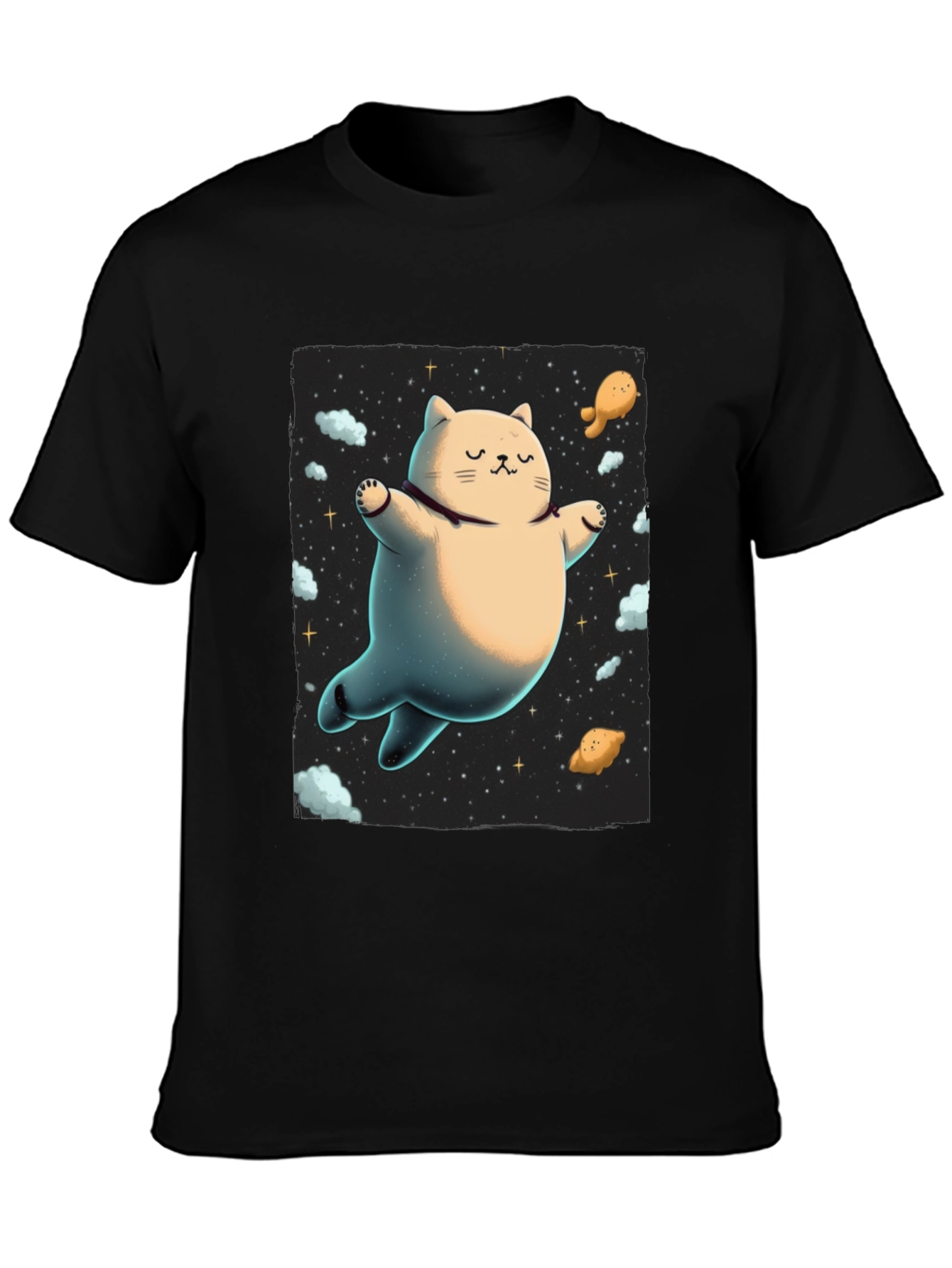 Cosmic Cat T-Shirt - Space Kitten Tee