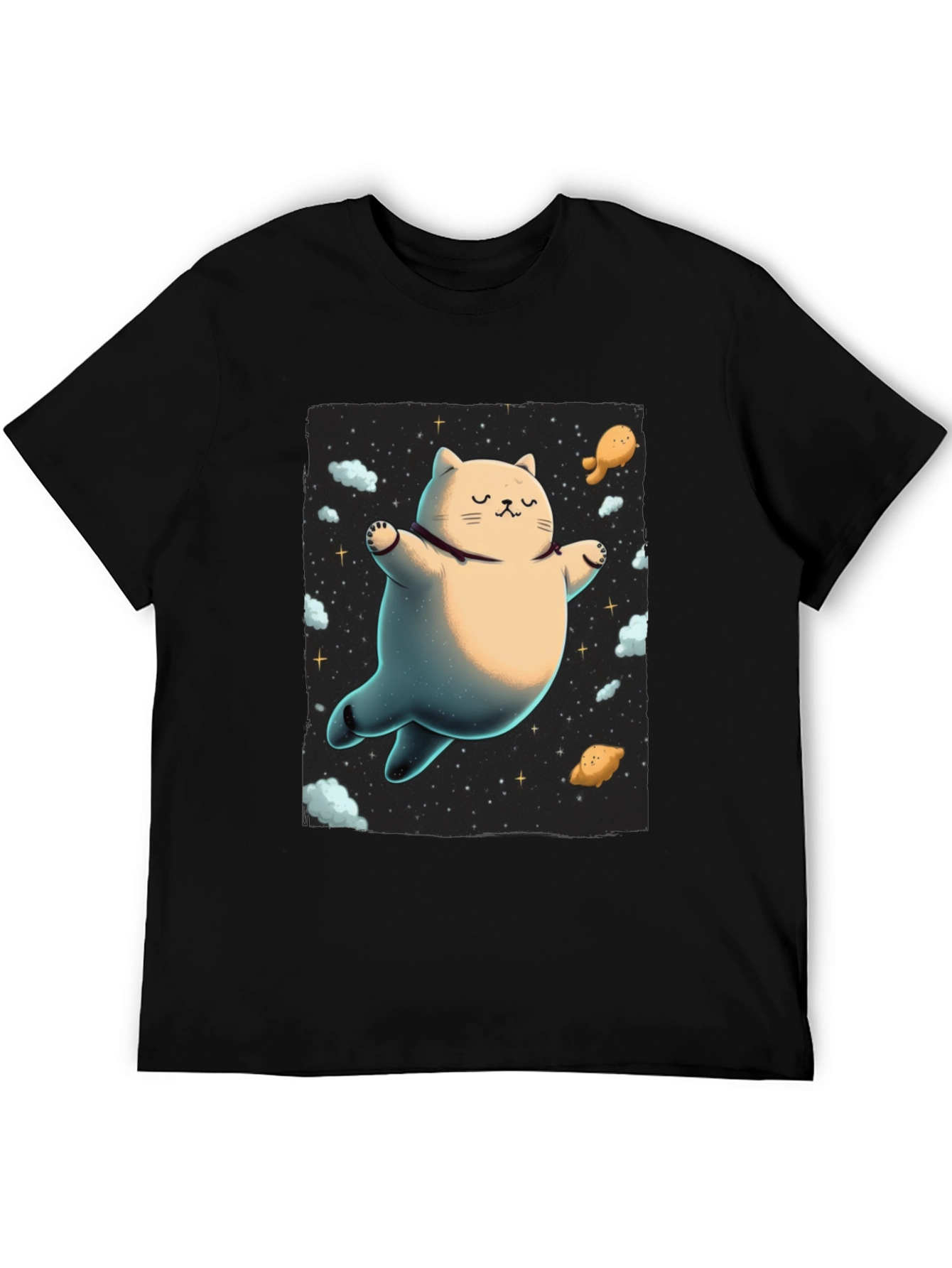 Cosmic Cat T-Shirt - Space Kitten Tee