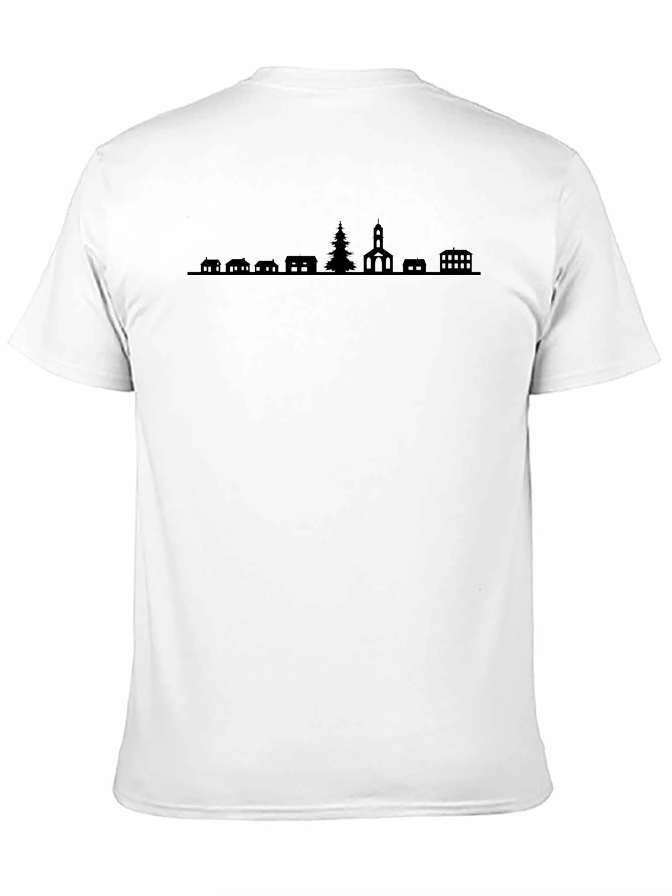 Cityscape Silhouette Tee - Urban Style