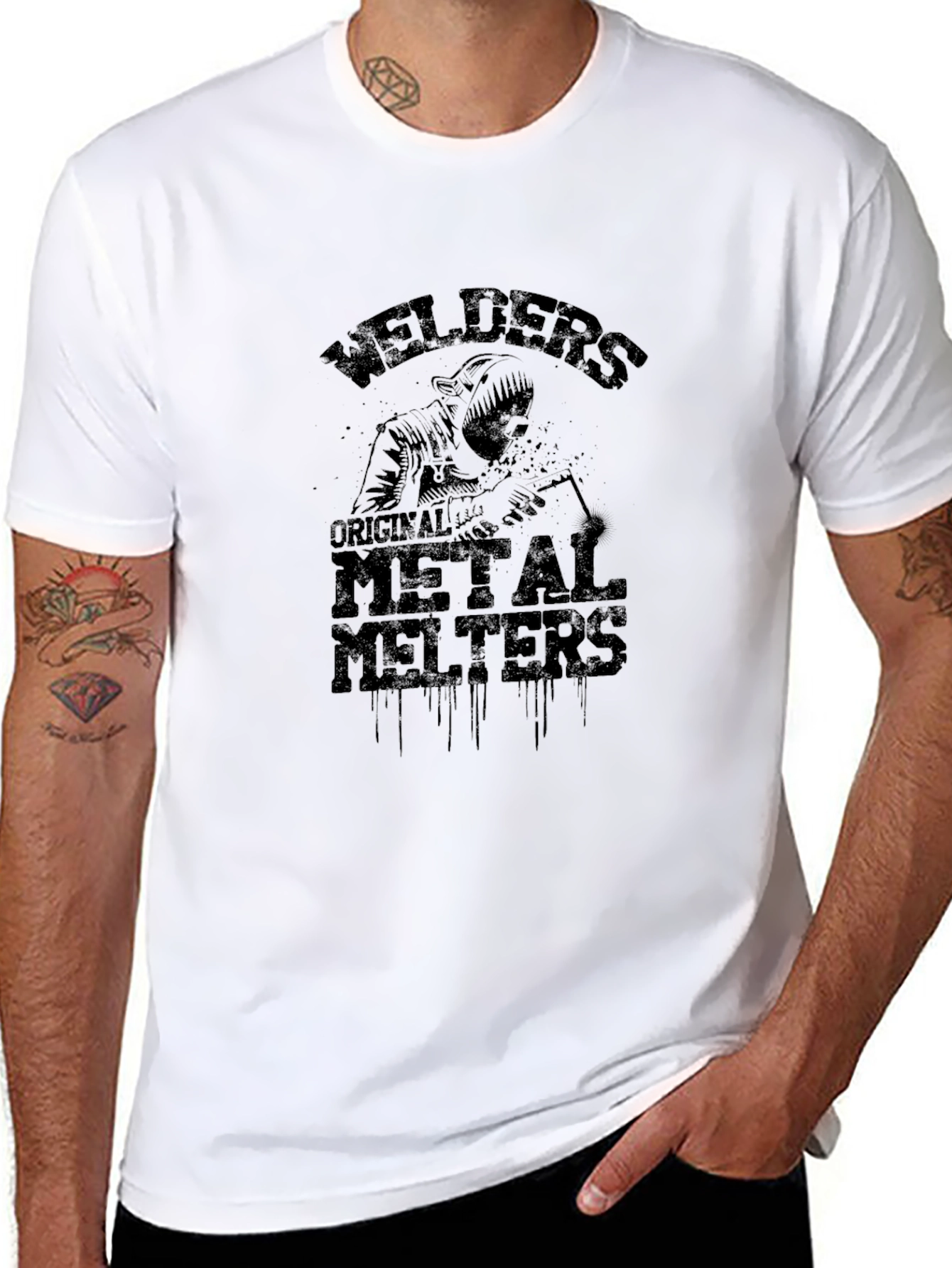 Welders Original Metal Melters Graphic T-Shirt