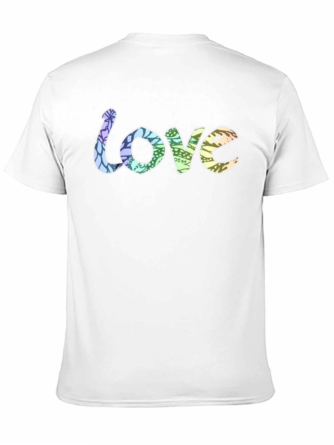 Love Graphic Print Tee - Black