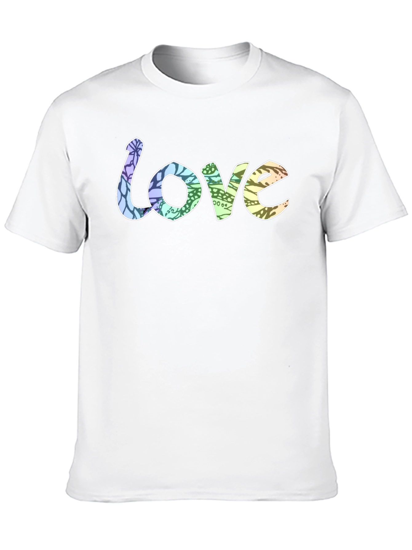 Love Graphic Print Tee - Black