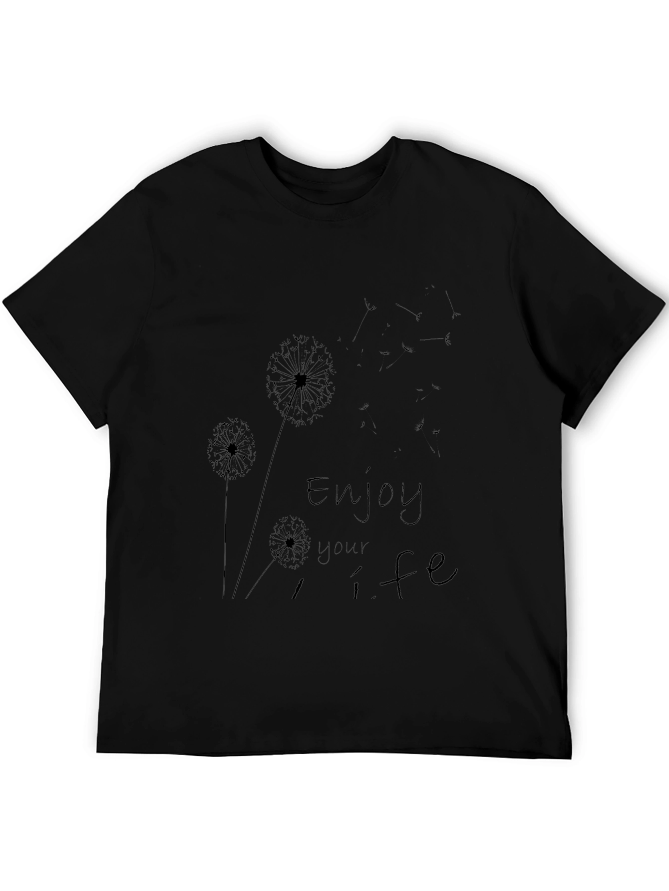 Enjoy Life Dandelion Black Tee
