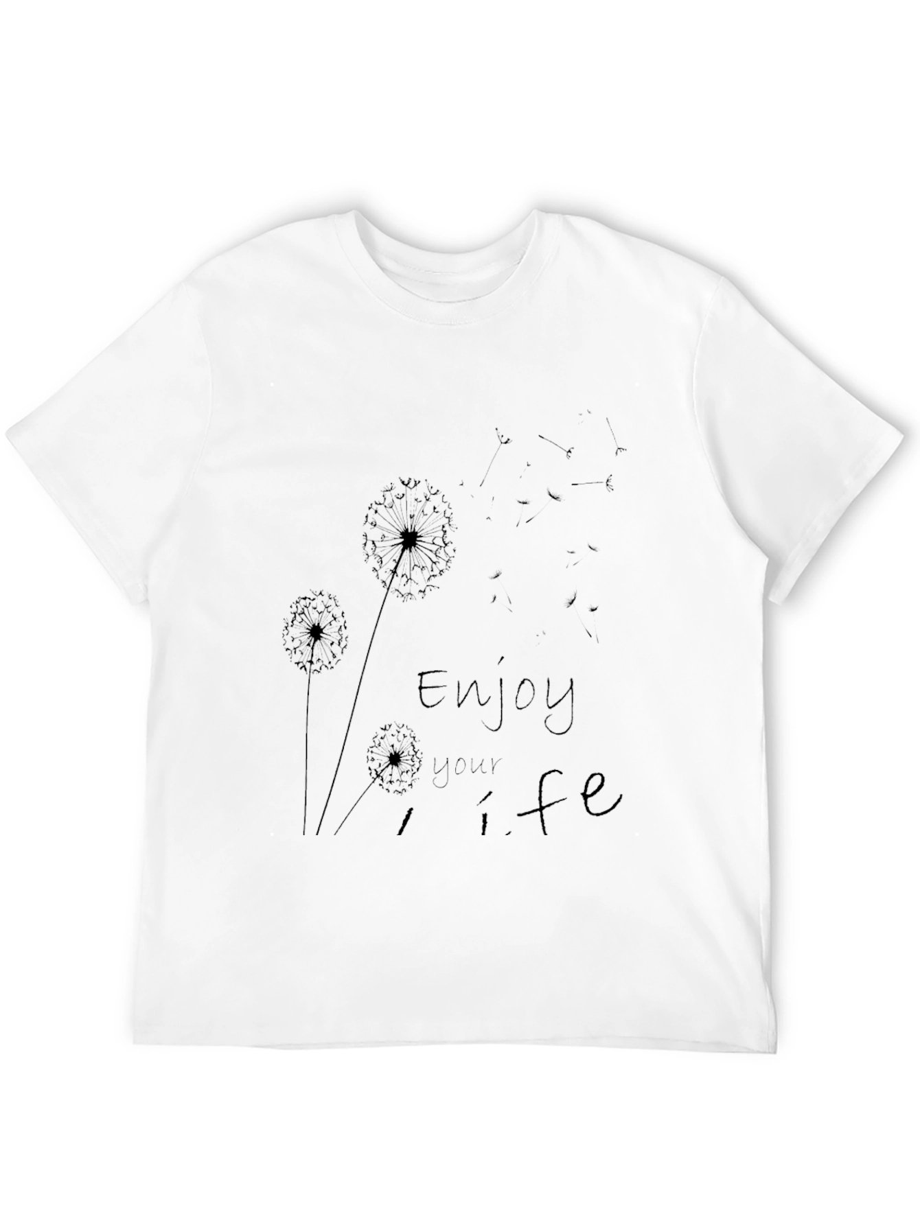 Enjoy Life Dandelion Black Tee
