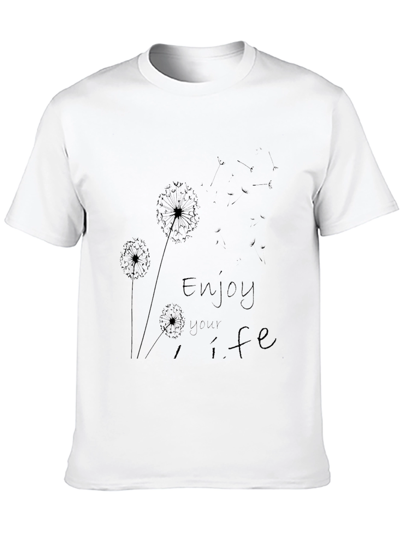 Enjoy Life Dandelion Black Tee