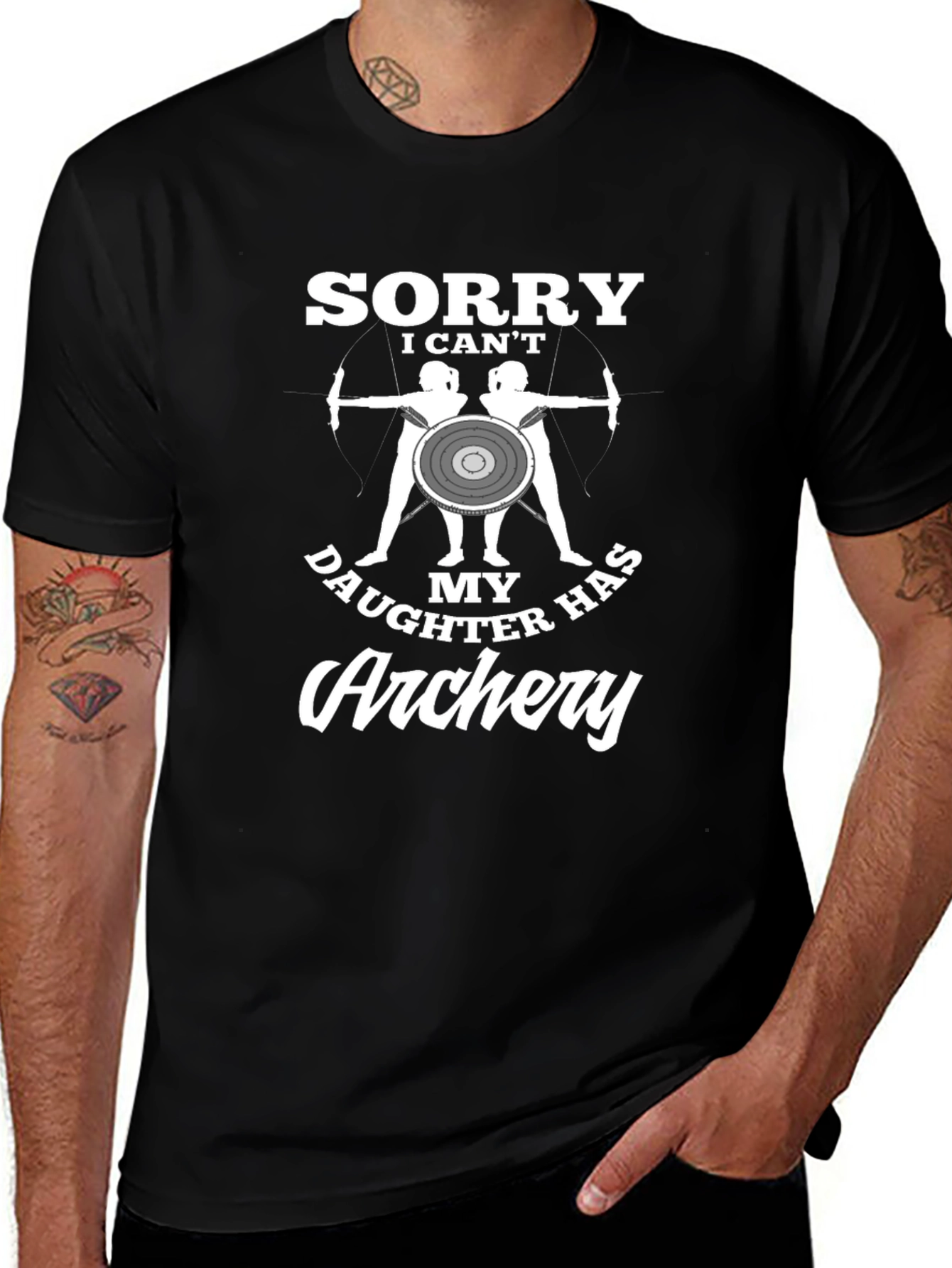 Archery Dad T-Shirt - Daughters Sport Tee