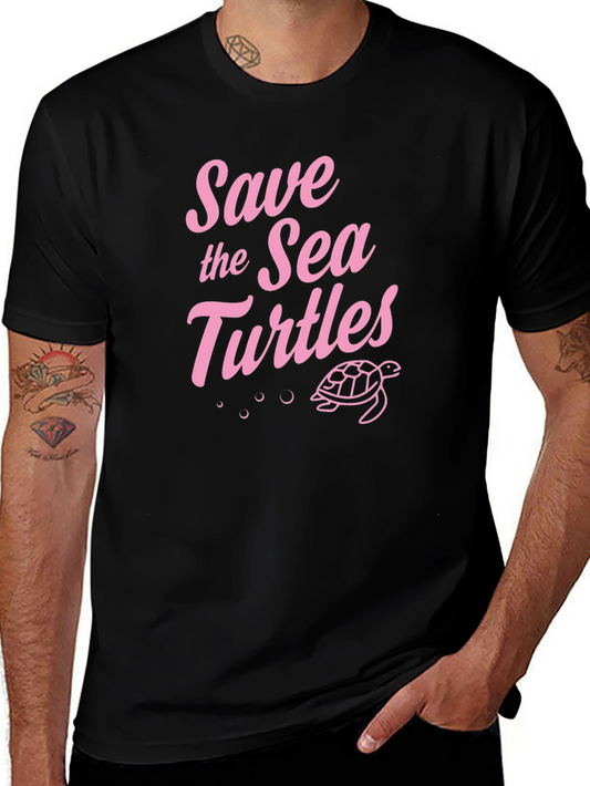 Save the Sea Turtles Graphic T-Shirt