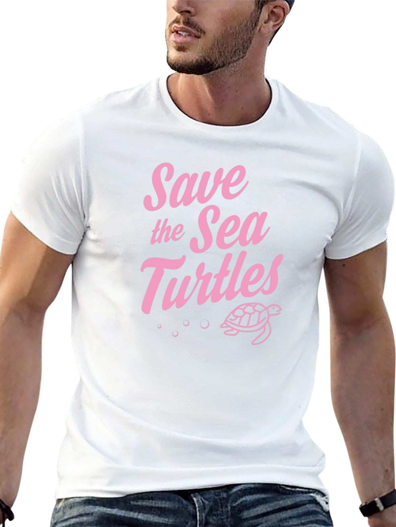 Save the Sea Turtles Graphic T-Shirt