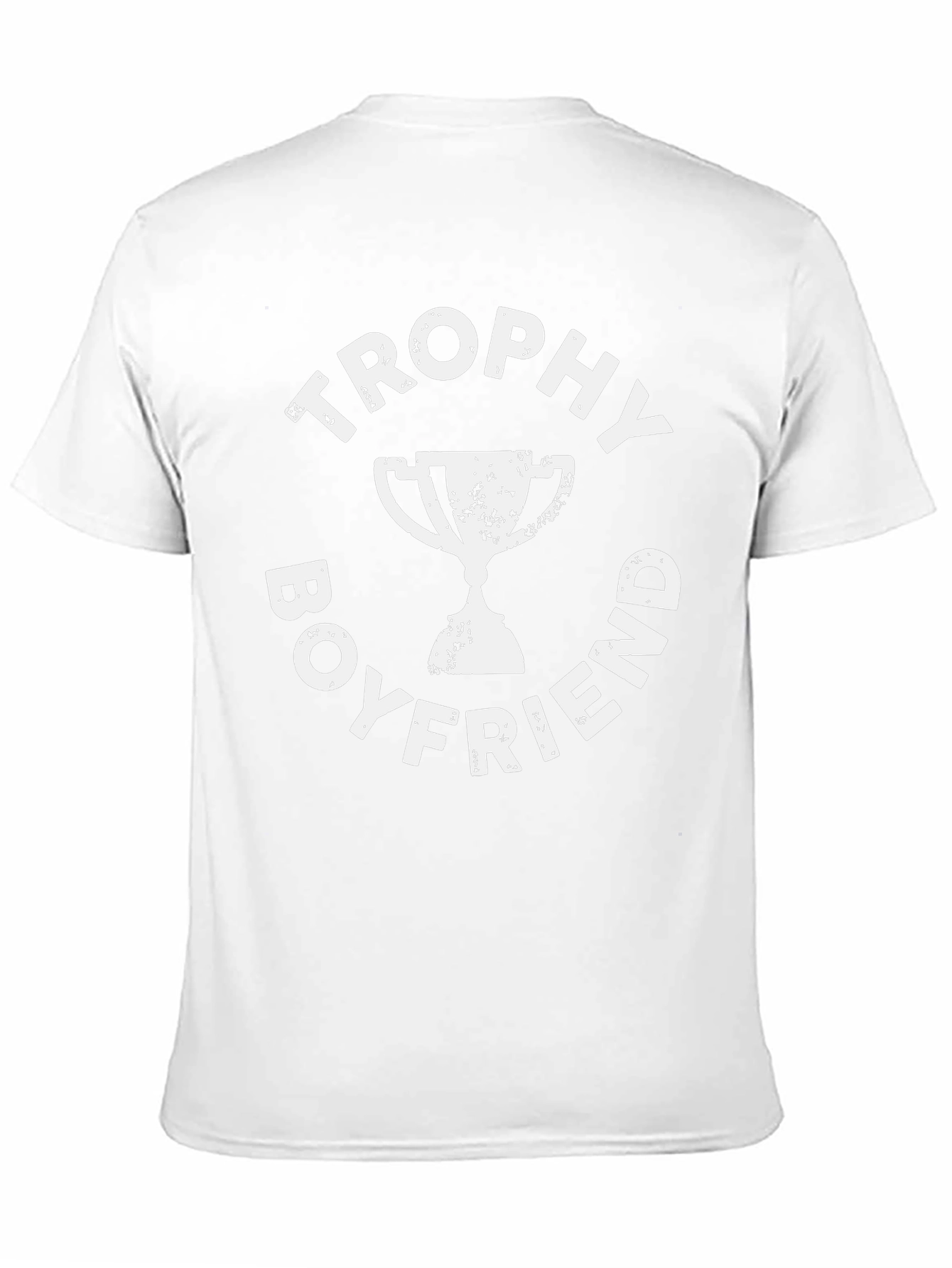 Trophy Boyfriend Graphic Tee - Black Cotton T-Shirt