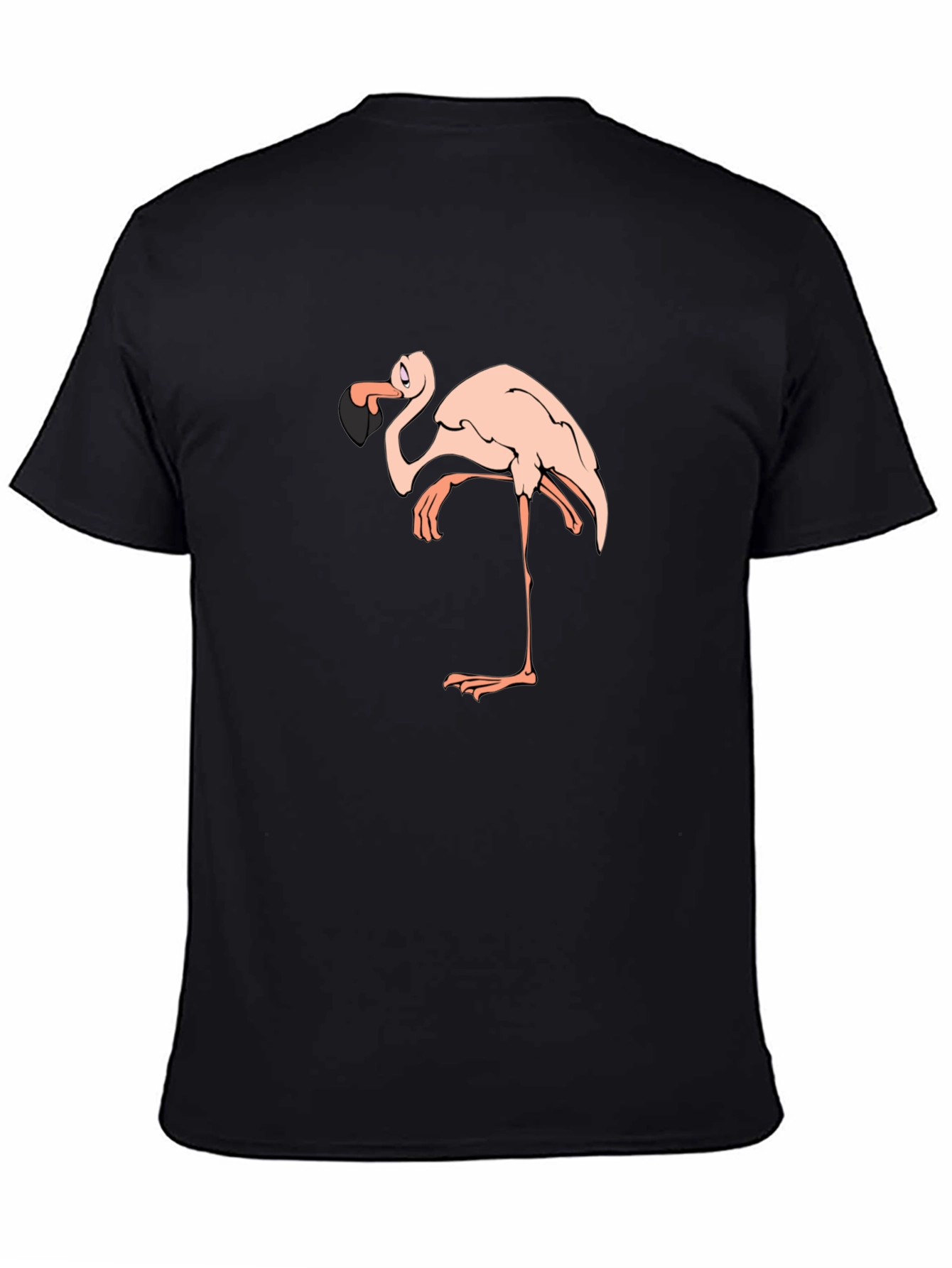 Black Flamingo Graphic T-Shirt