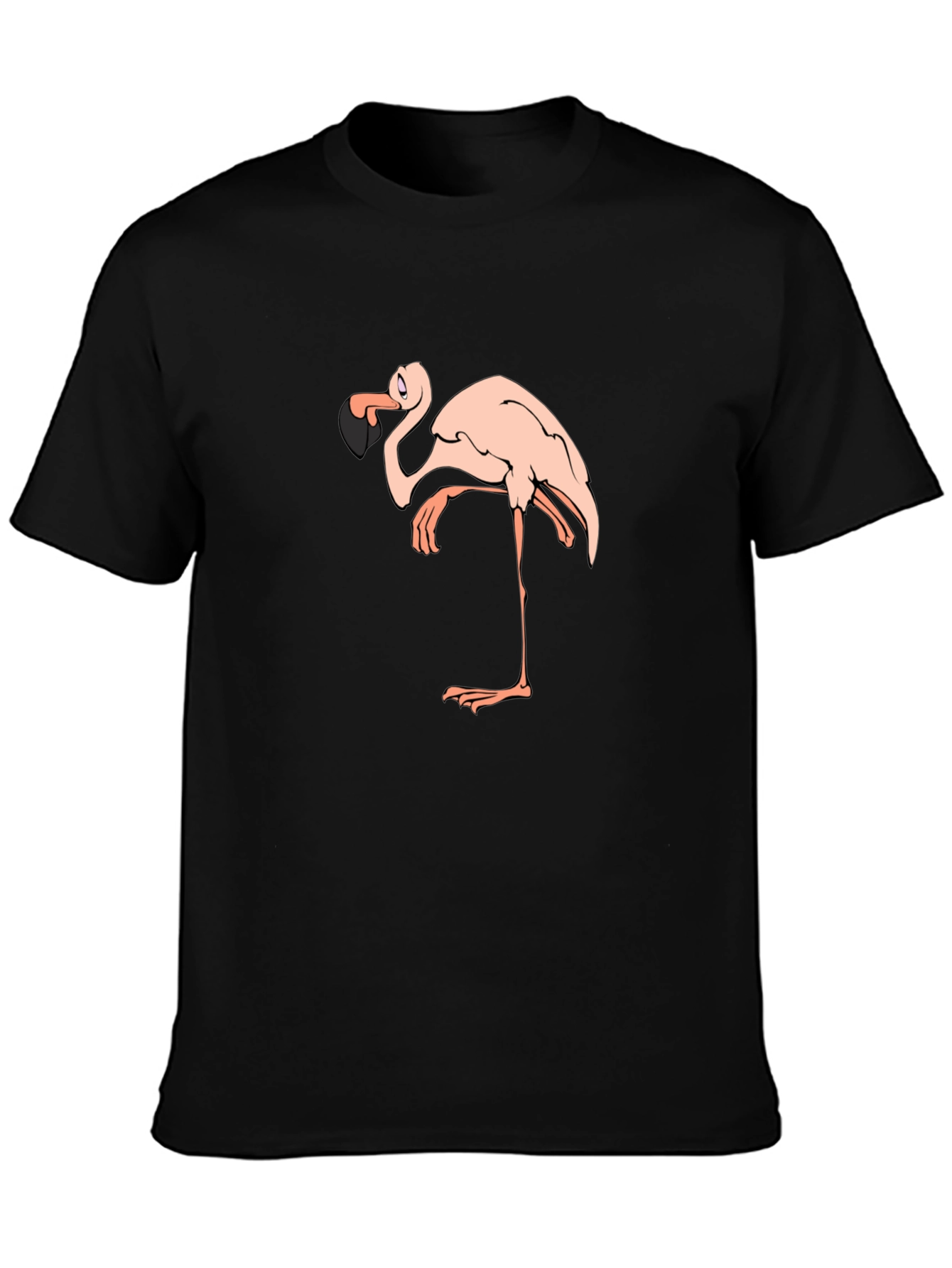 Black Flamingo Graphic T-Shirt