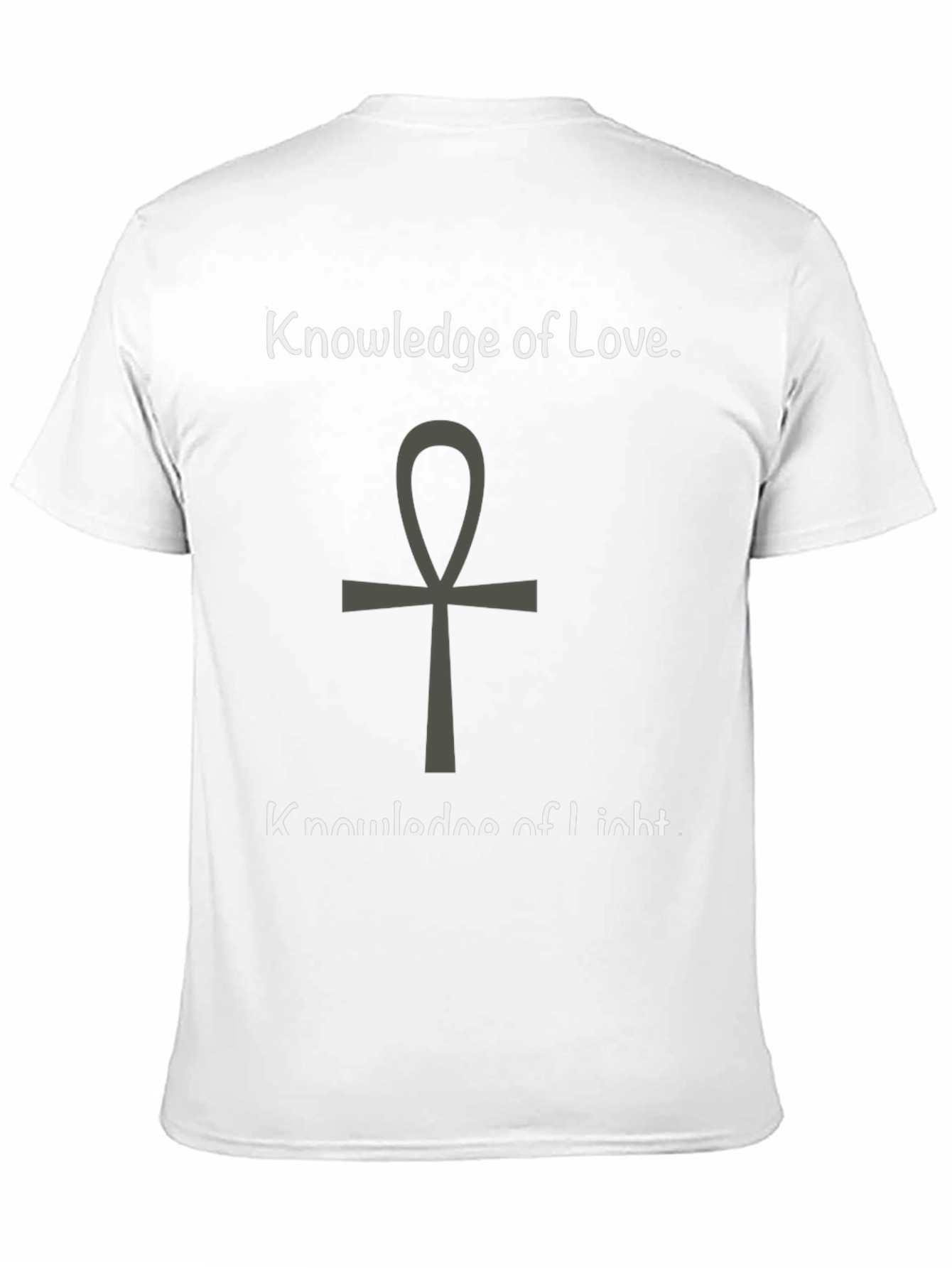 Knowledge of Love and Light Black T-Shirt