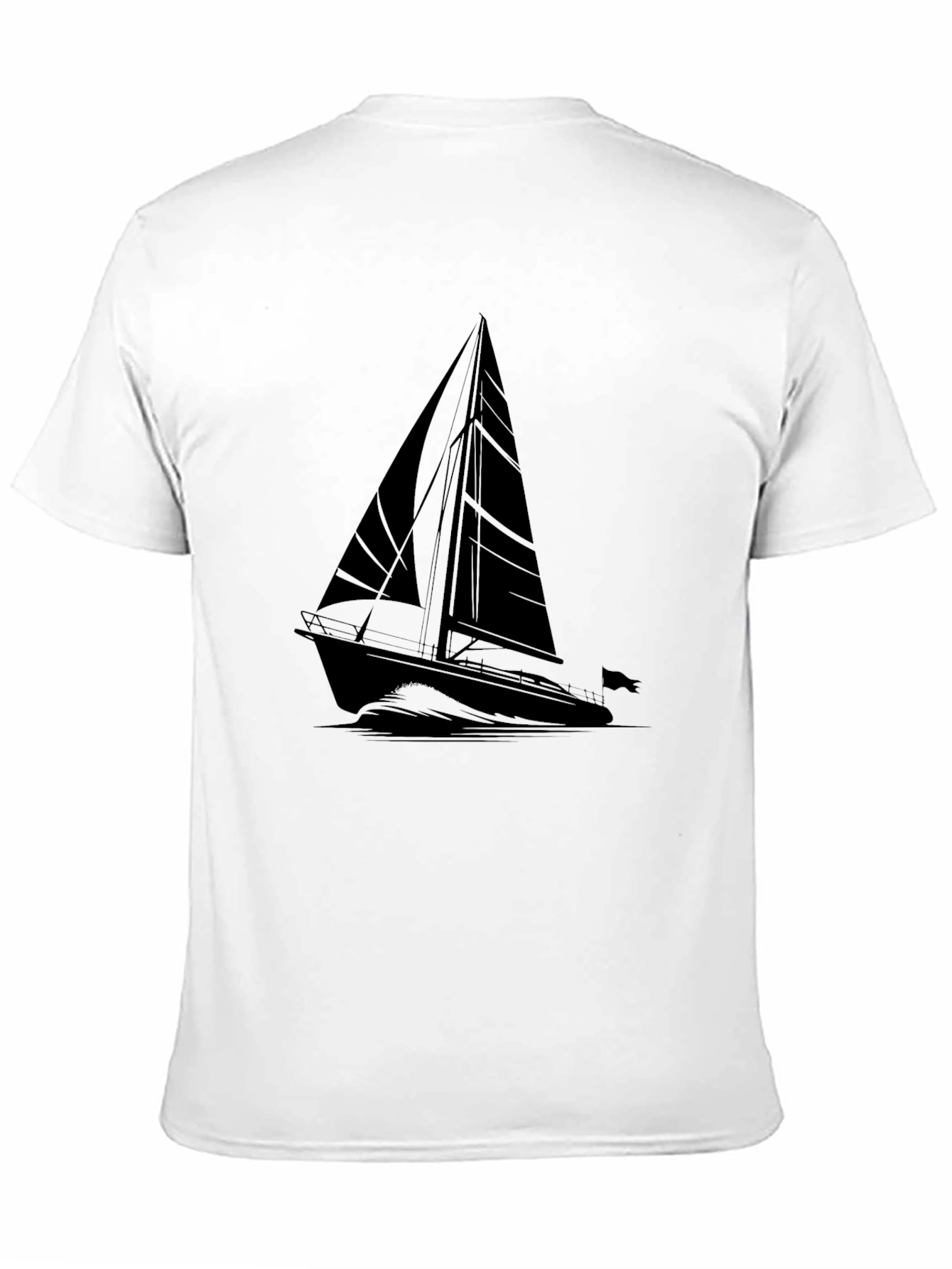 Black Sailboat T-Shirt