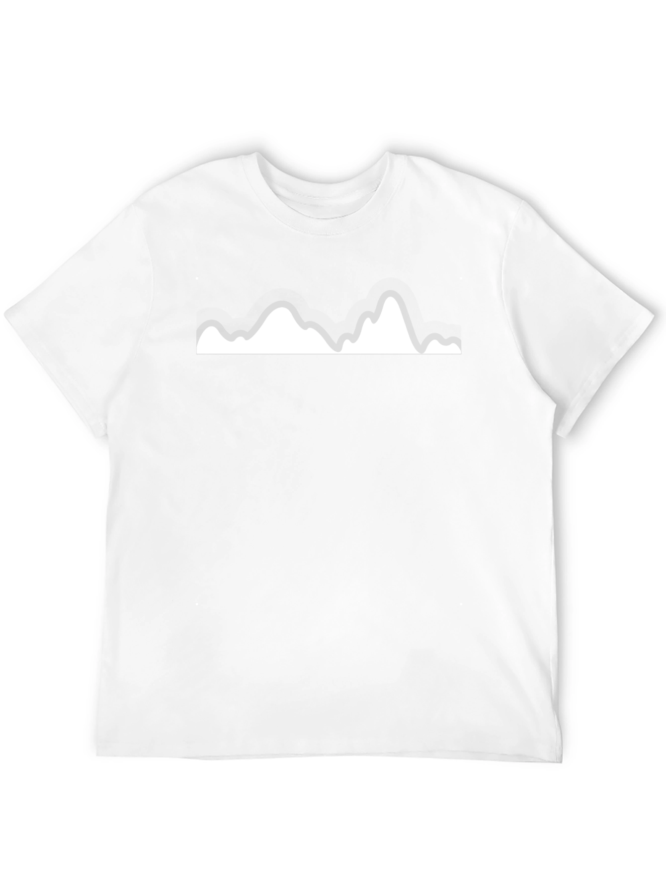 Mountain Range Graphic Tee - Mens Black T-Shirt