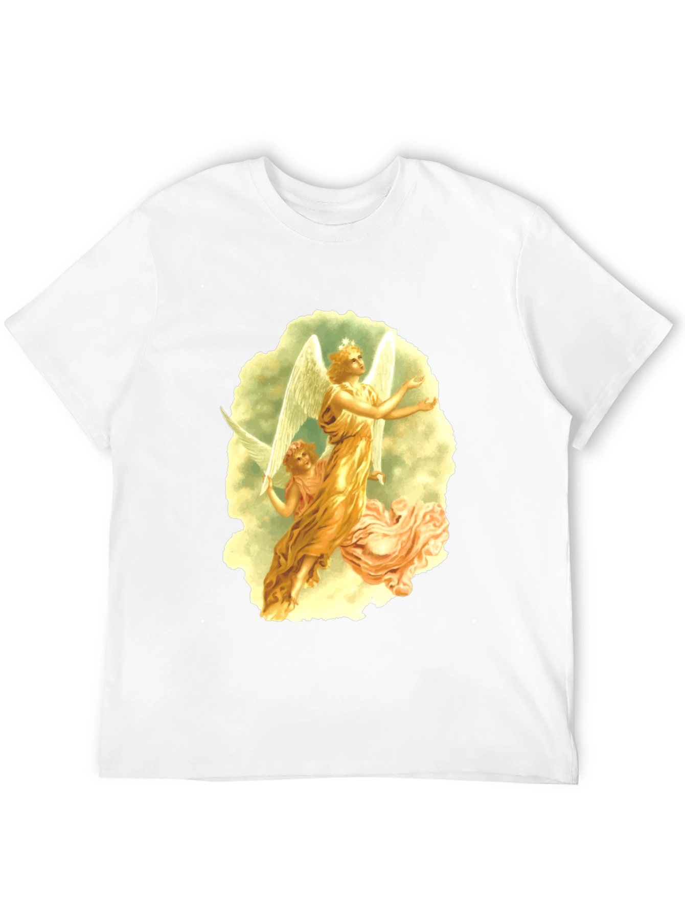 Angelic Graphic Tee - Black T-Shirt