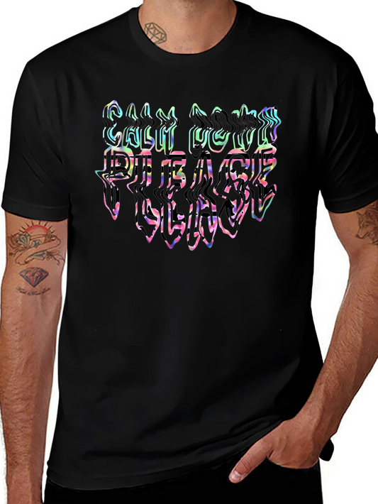 Cool Graphic Tee - Calm Down Please