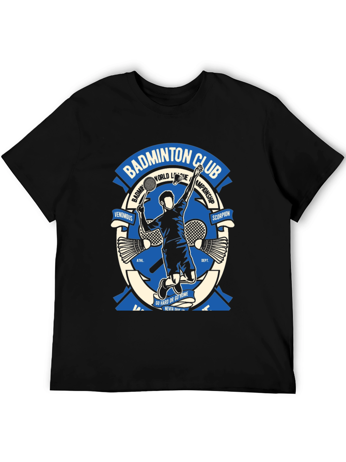 Badminton Club Graphic T-Shirt